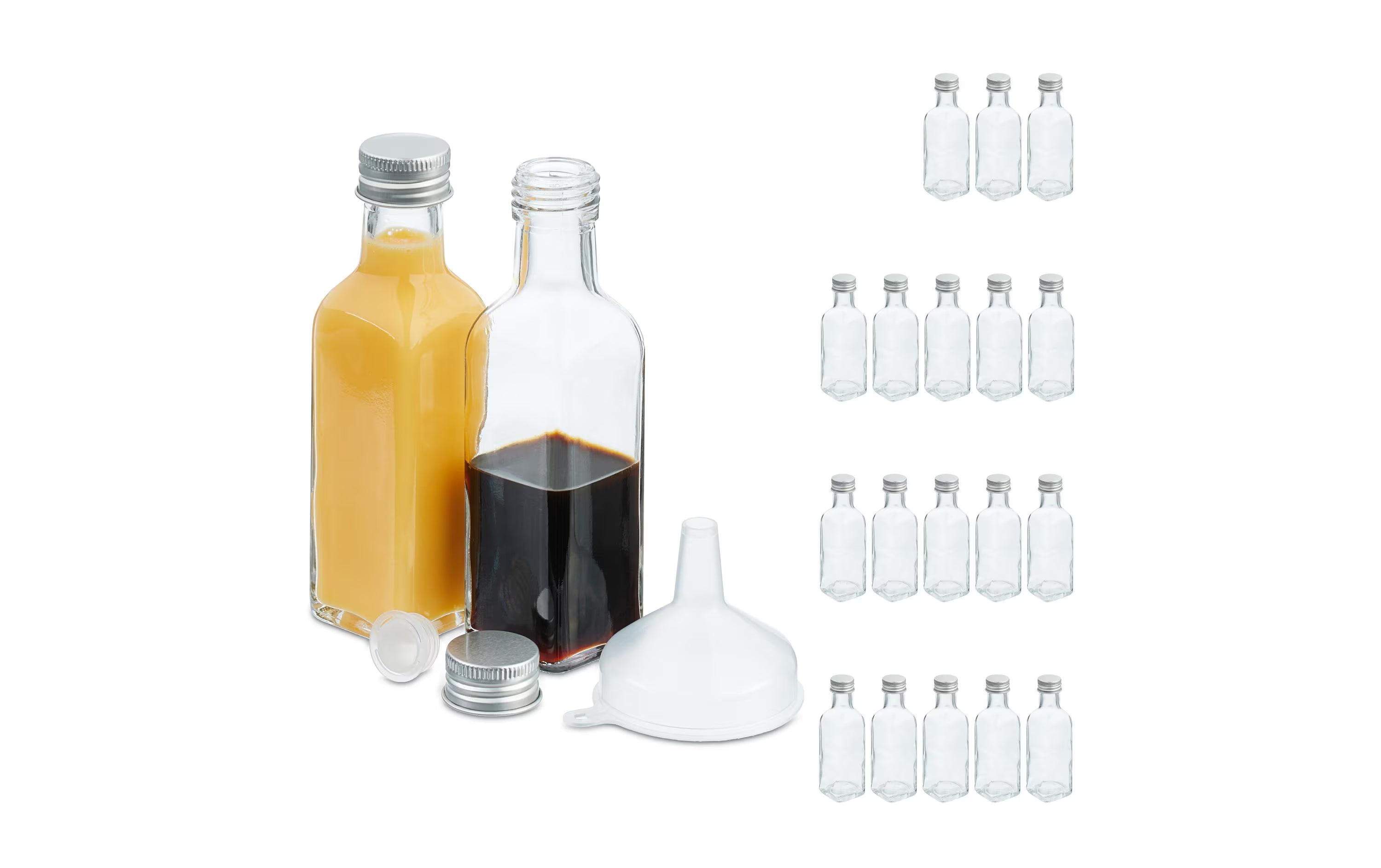 relaxdays Einmachflaschen 100ml