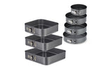 relaxdays Springformen-Set rund & Eckig