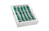 SLIM Patchkabel: 25cm, grün, 50-Pack