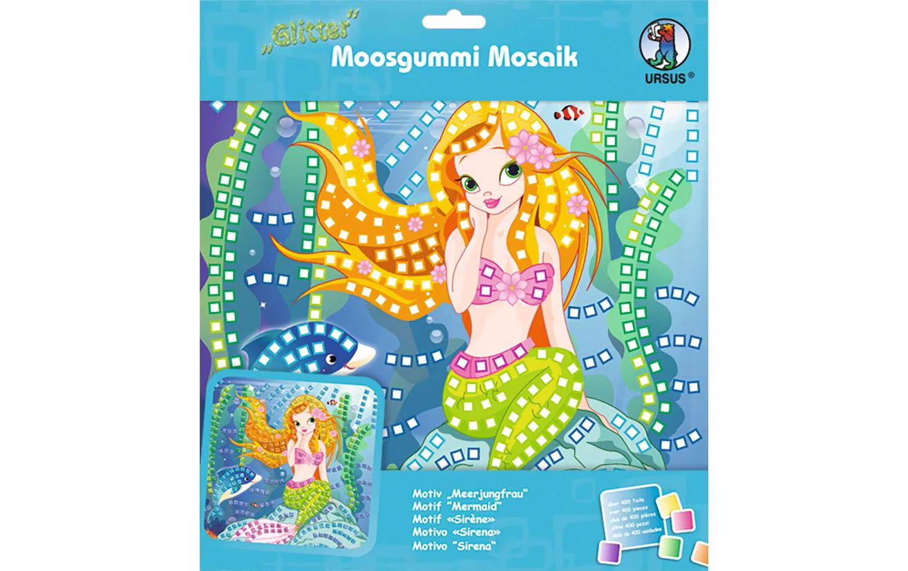URSUS Bastelset Moosgummi Mosaik