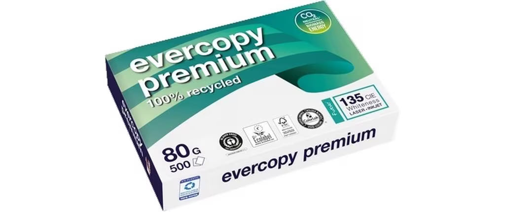 Evercopy Papier Premium 100% Recycling