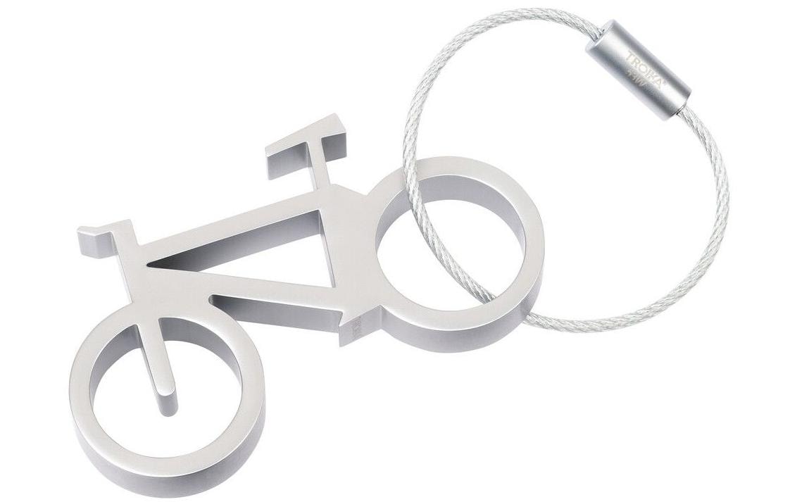 TROIKA Schlüsselanhänger Fahrrad Drahtesel