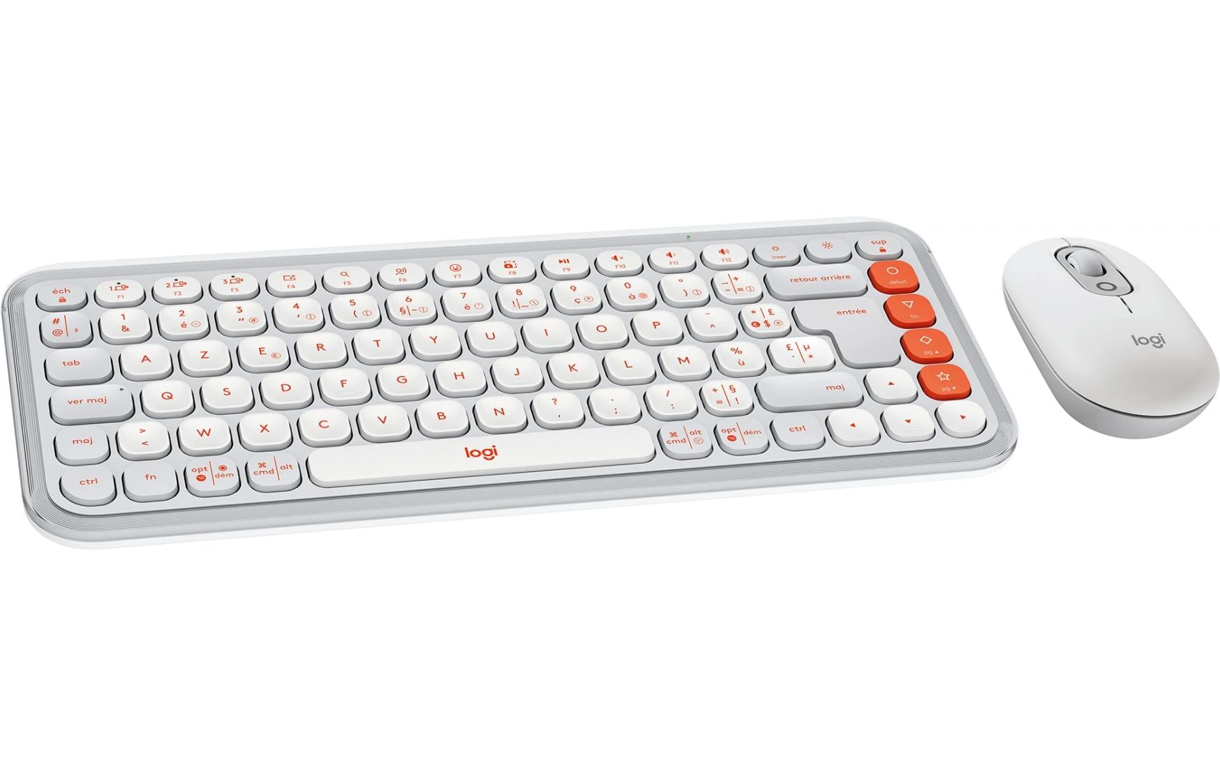 Logitech Tastatur-Maus-Set POP Icon Combo