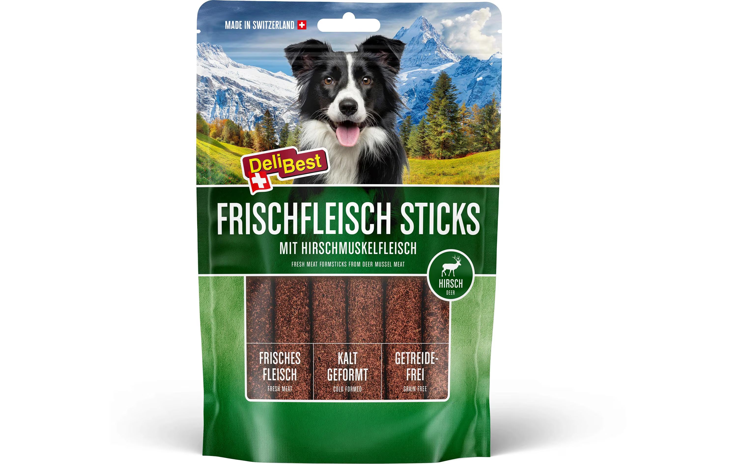 DeliBest Hirschfleisch Sticks 10cm