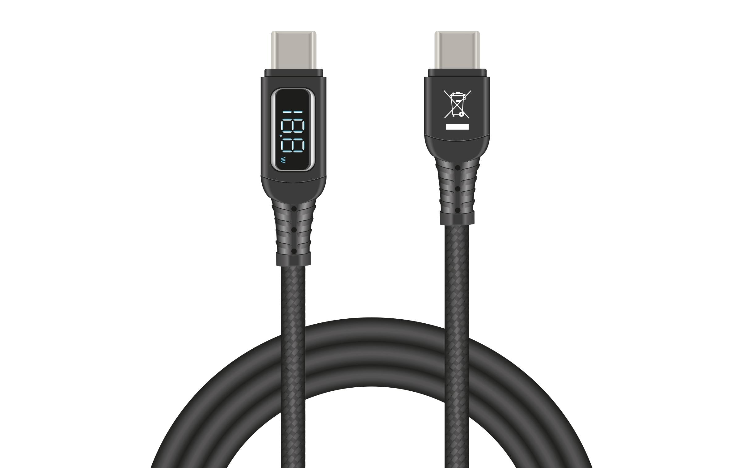 Delock USB2.0 Schnelladekabel USB-C/C