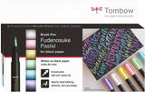 Tombow Fudenosuke WS-BS, 6er Pastel