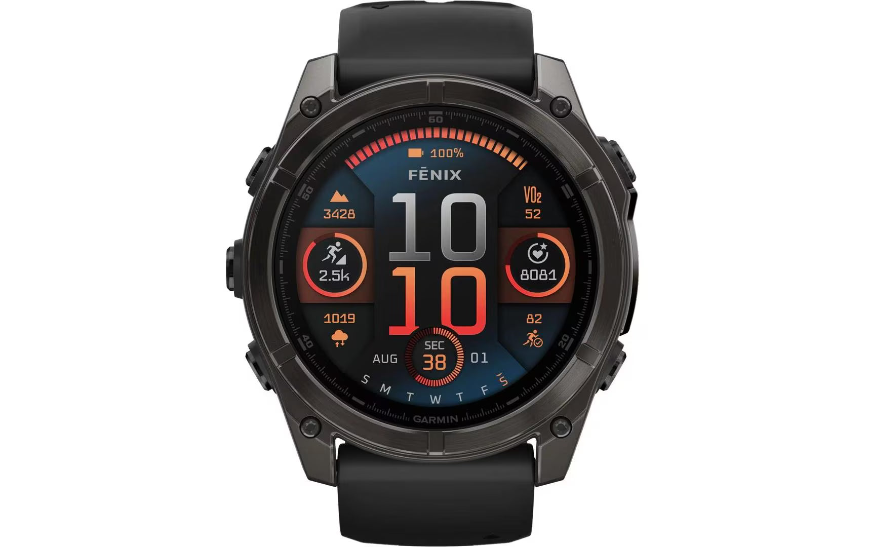 GARMIN, Sportuhr Fenix 8 AMOLED Sapphire, 5