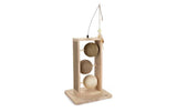 Designed by Lotte Holz Kratzbälle Holz/Jute
