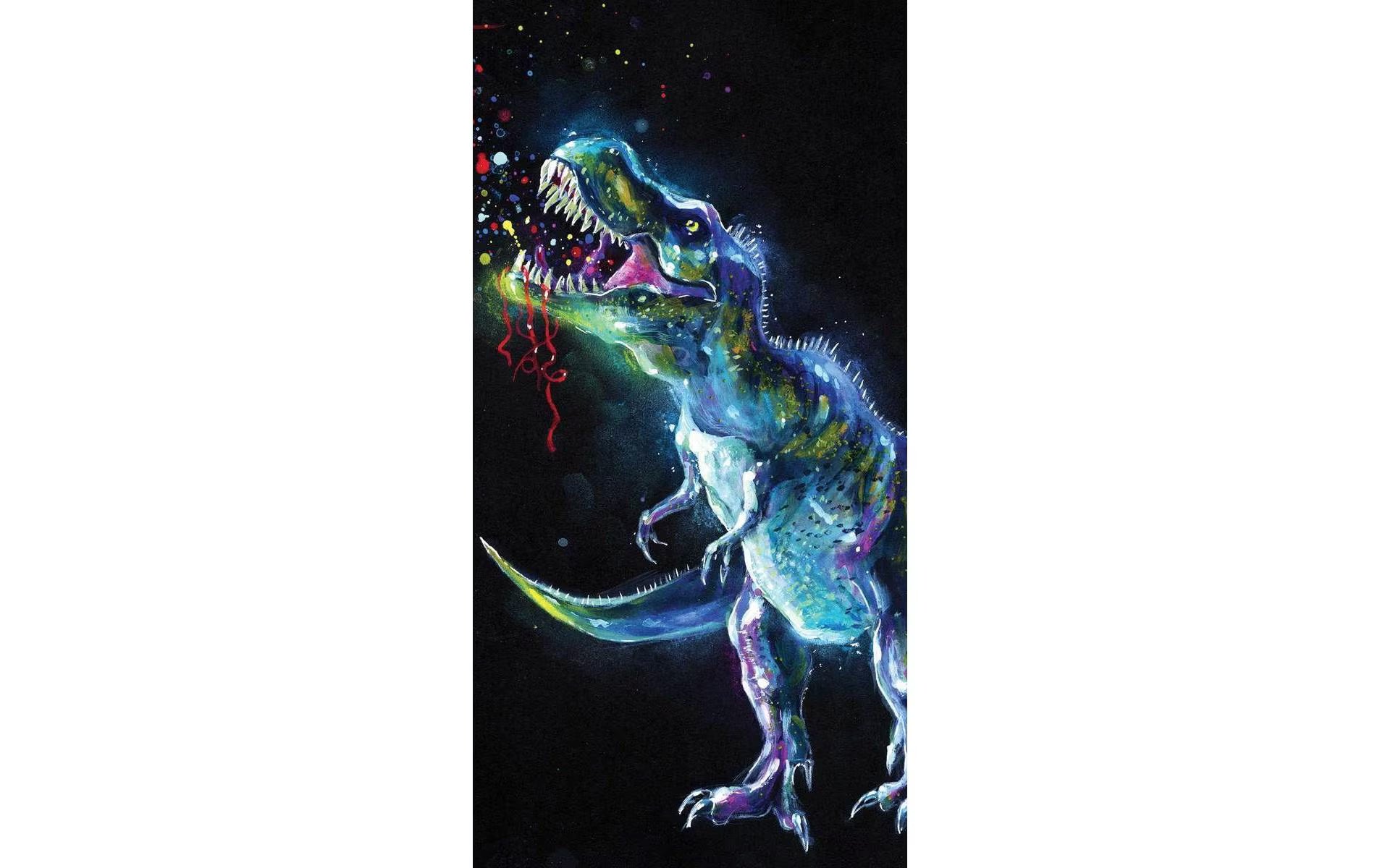 Jerry Fabrics Baby-Badetuch Dinosaur