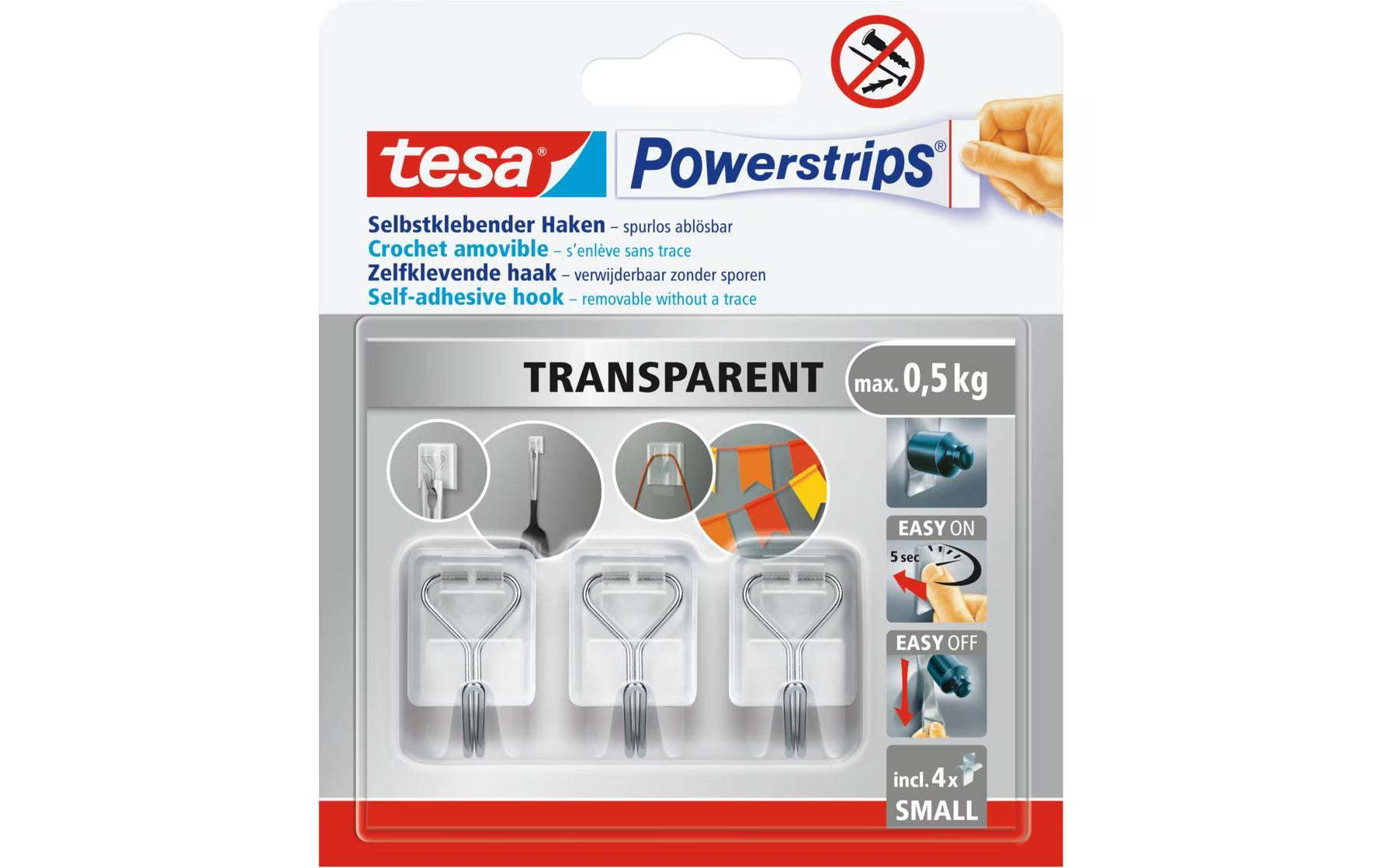 Powerstrips Haken Small