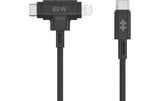 Hyper Silikon USB-C/USB-C Lightning 60W