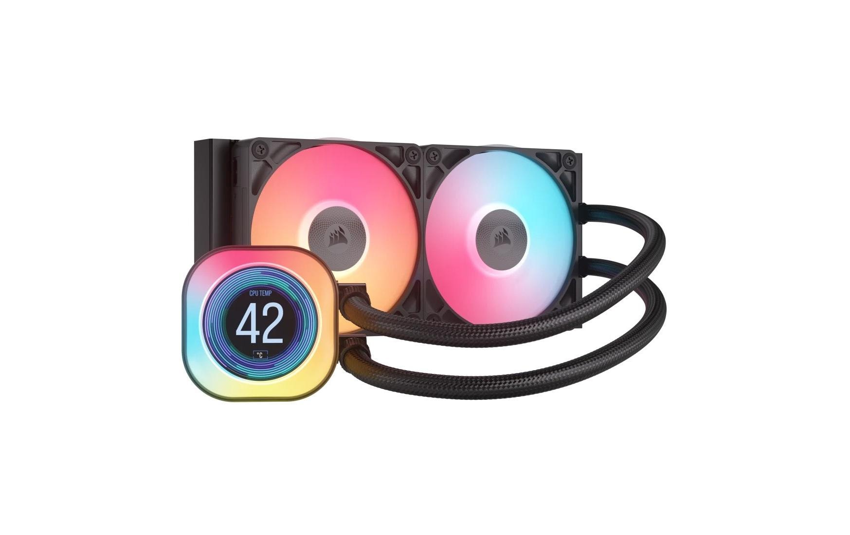 Corsair Wasserkühlung ICUE Titan 240 RX LCD