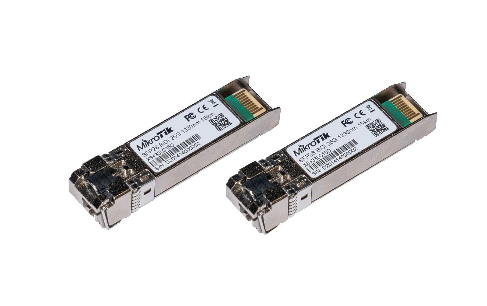 Mikrotik SFP/SFP+/SFP28 BiDi: XS+2733LC15D