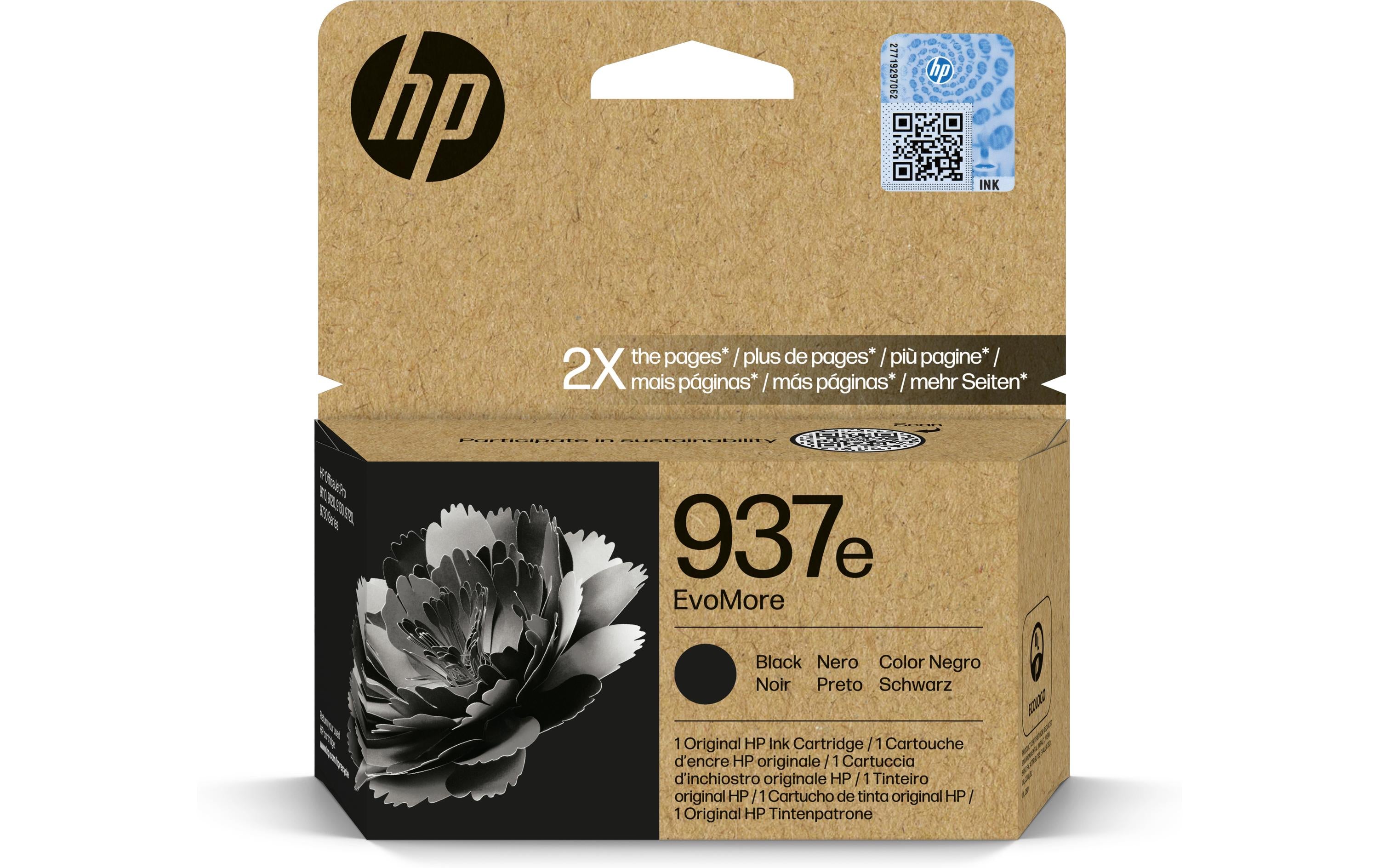 HP, Tinte Nr. 937e (4S6W9NE) Black