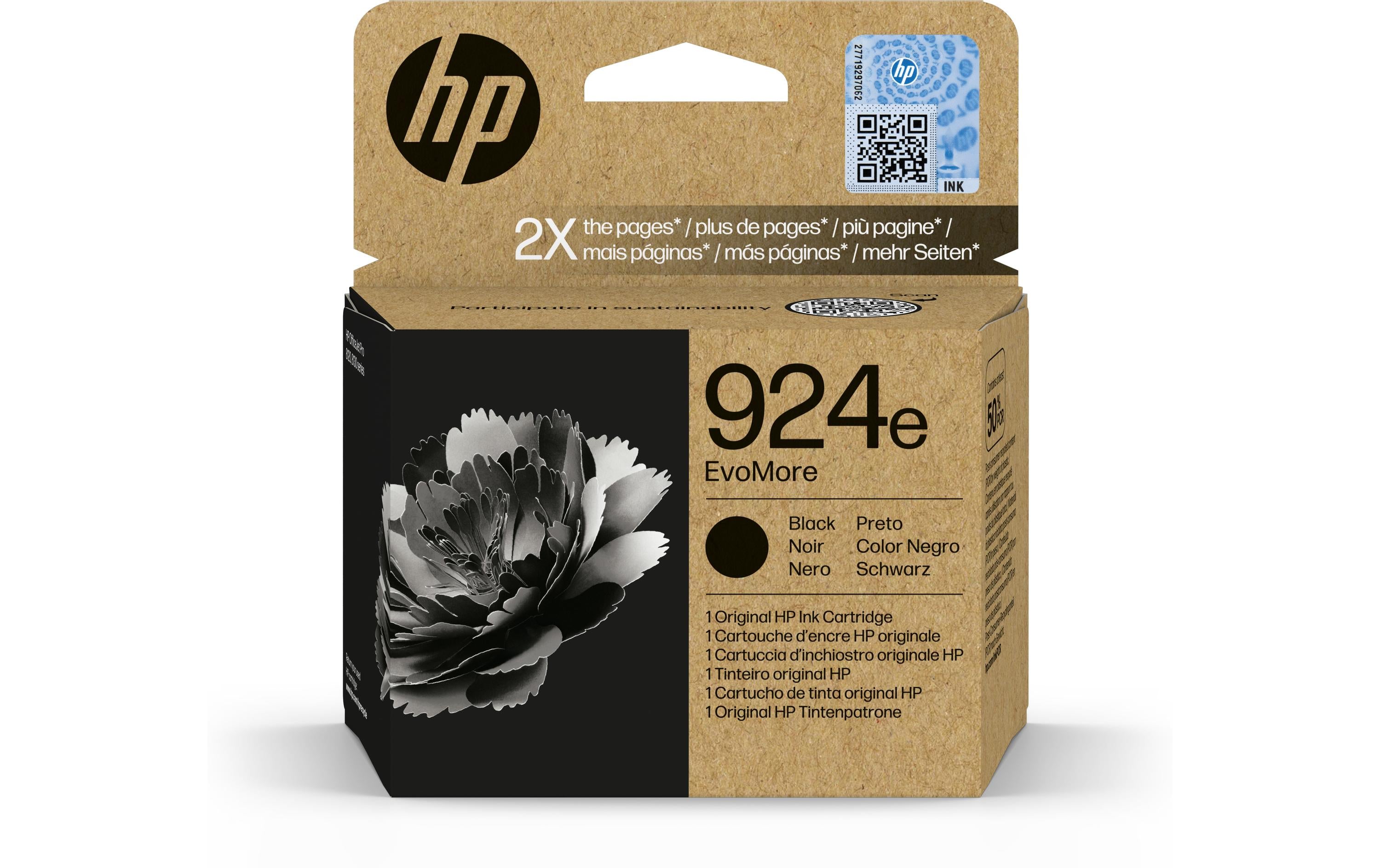 HP Tinte Nr. 924e - Black (4K0V0NE)