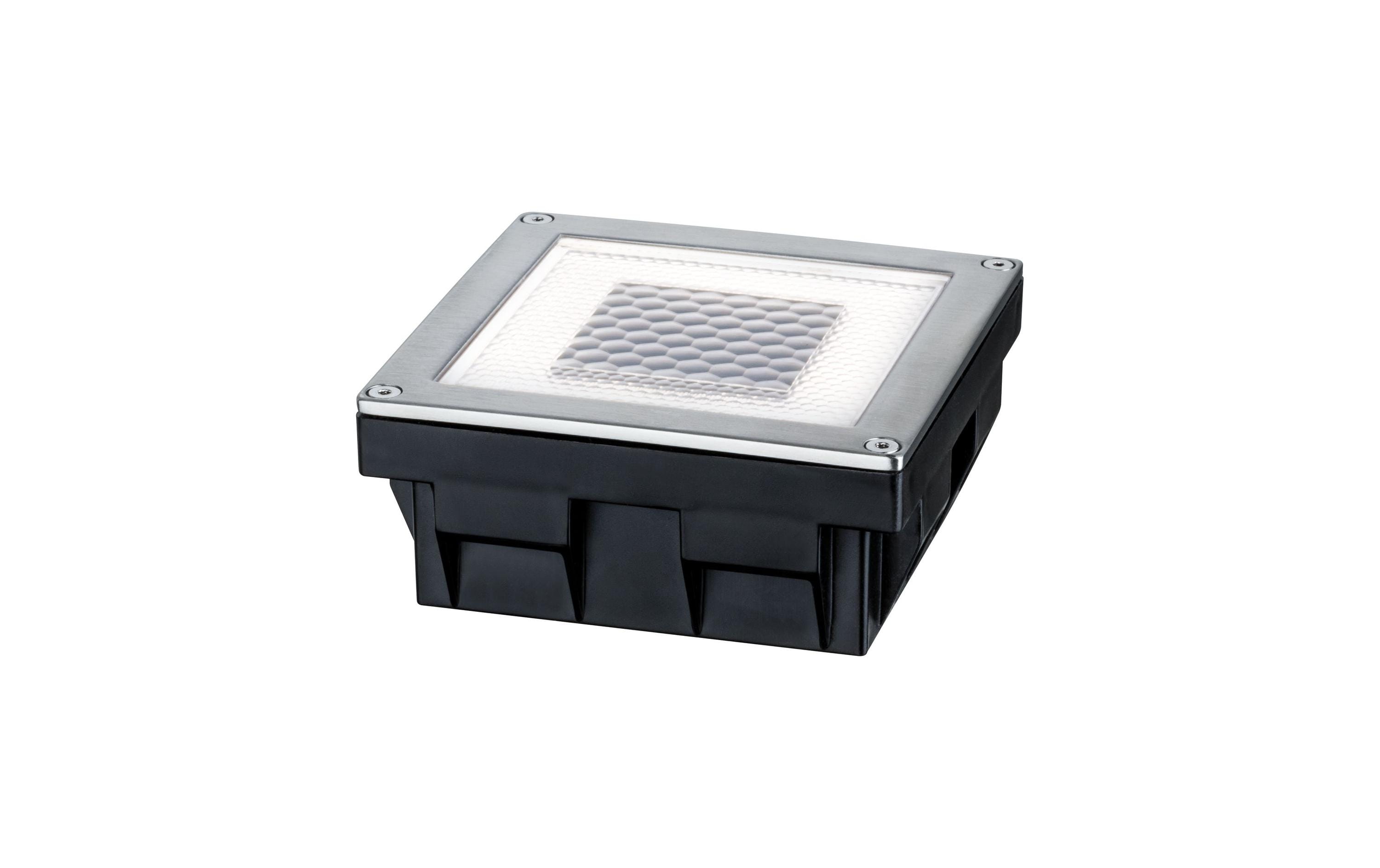 Paulmann Outdoor Solar Cube Edelstahl/klar