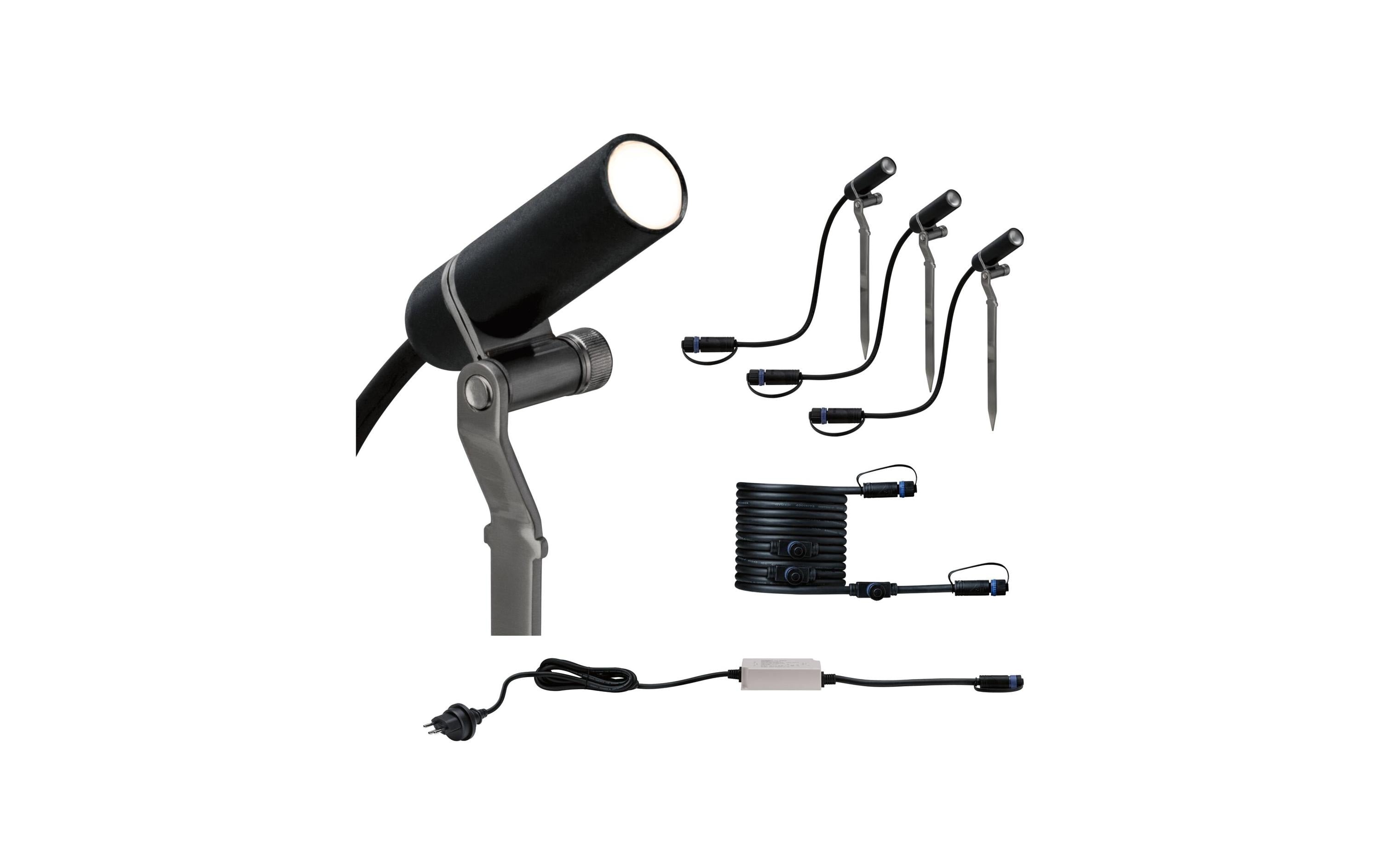 Paulmann Gartenspot 3X 2.5W 200lm 3000K