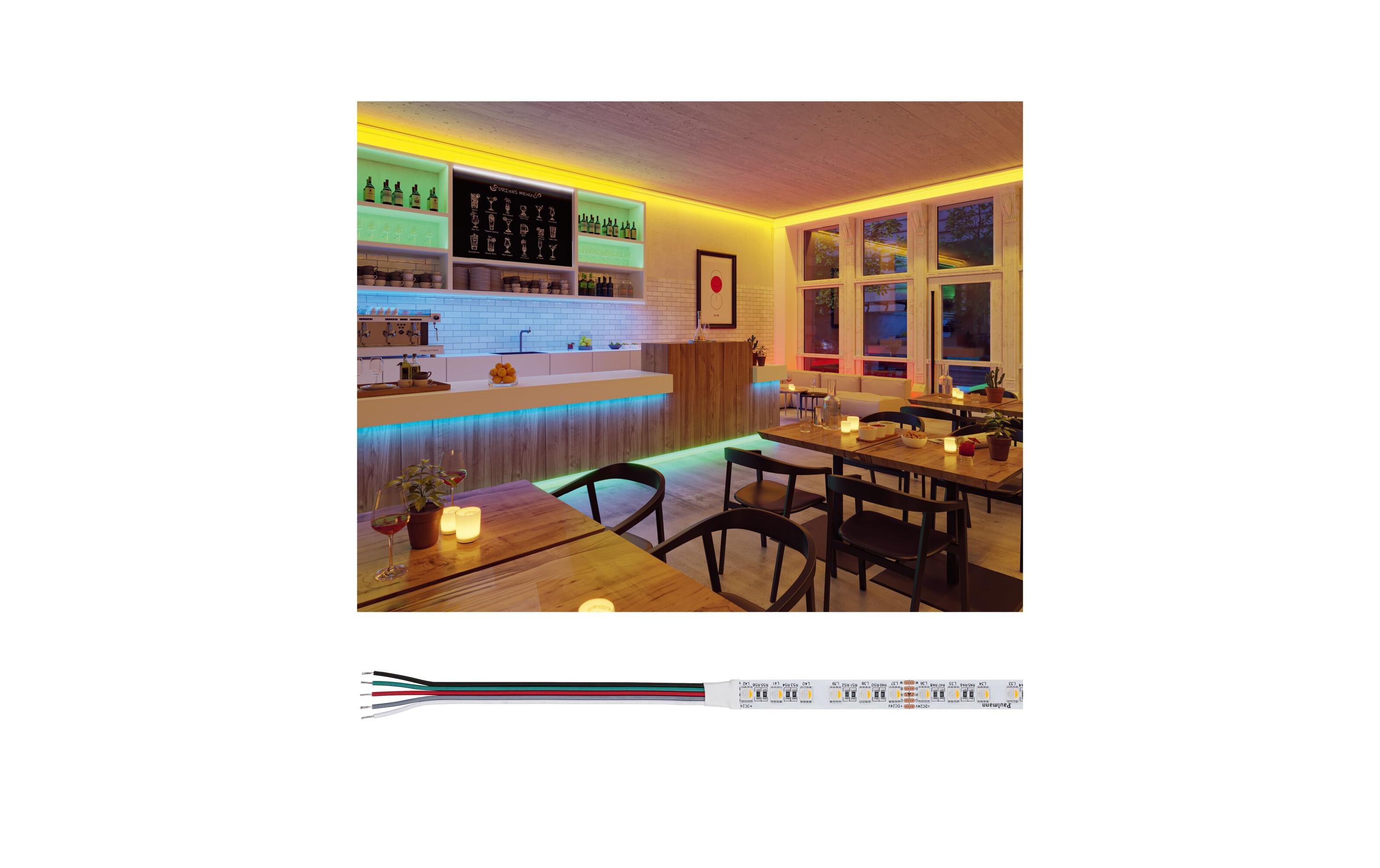 Paulmann LED Stripes Silver ProLED 5m RGBW