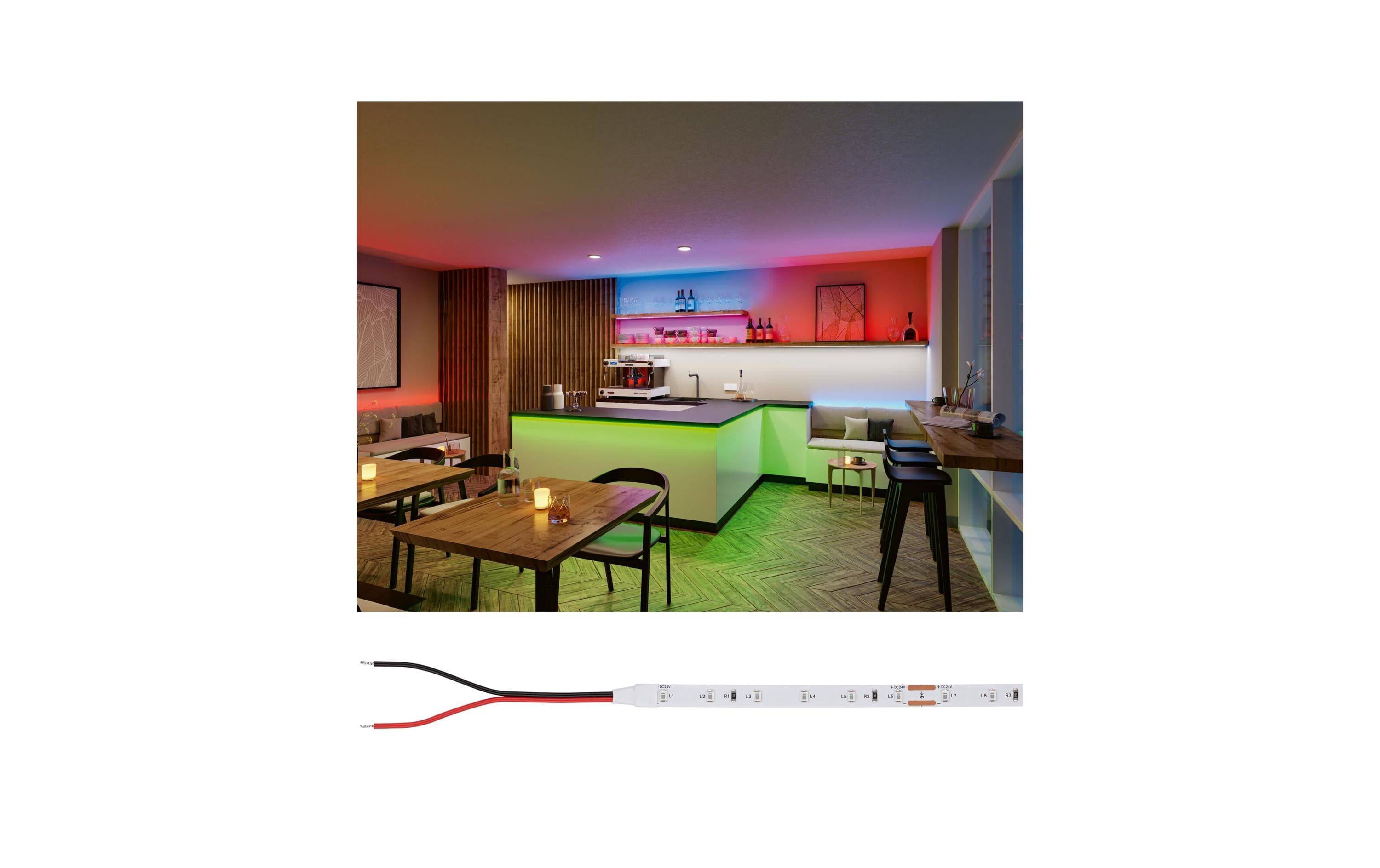 Paulmann LED Stripes Silver ProLED 5m bl