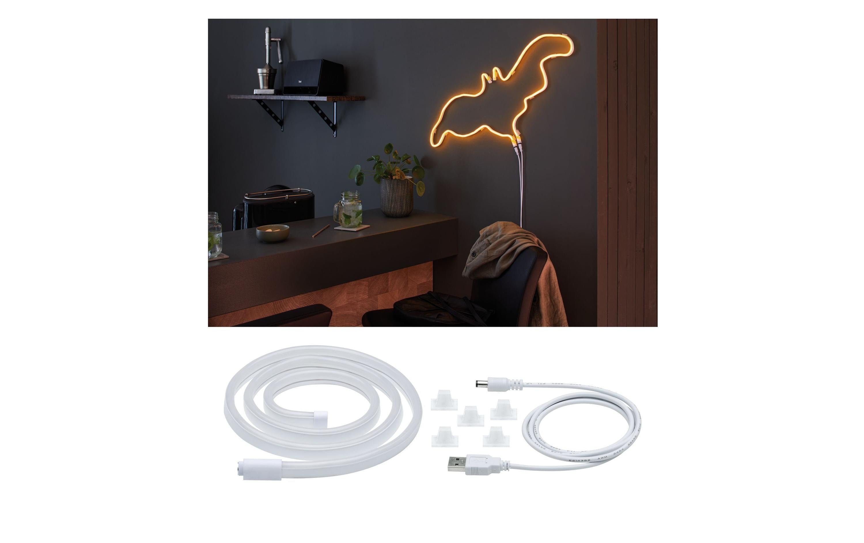 Paulmann LED-Stripe Neon Colorflex Orange,