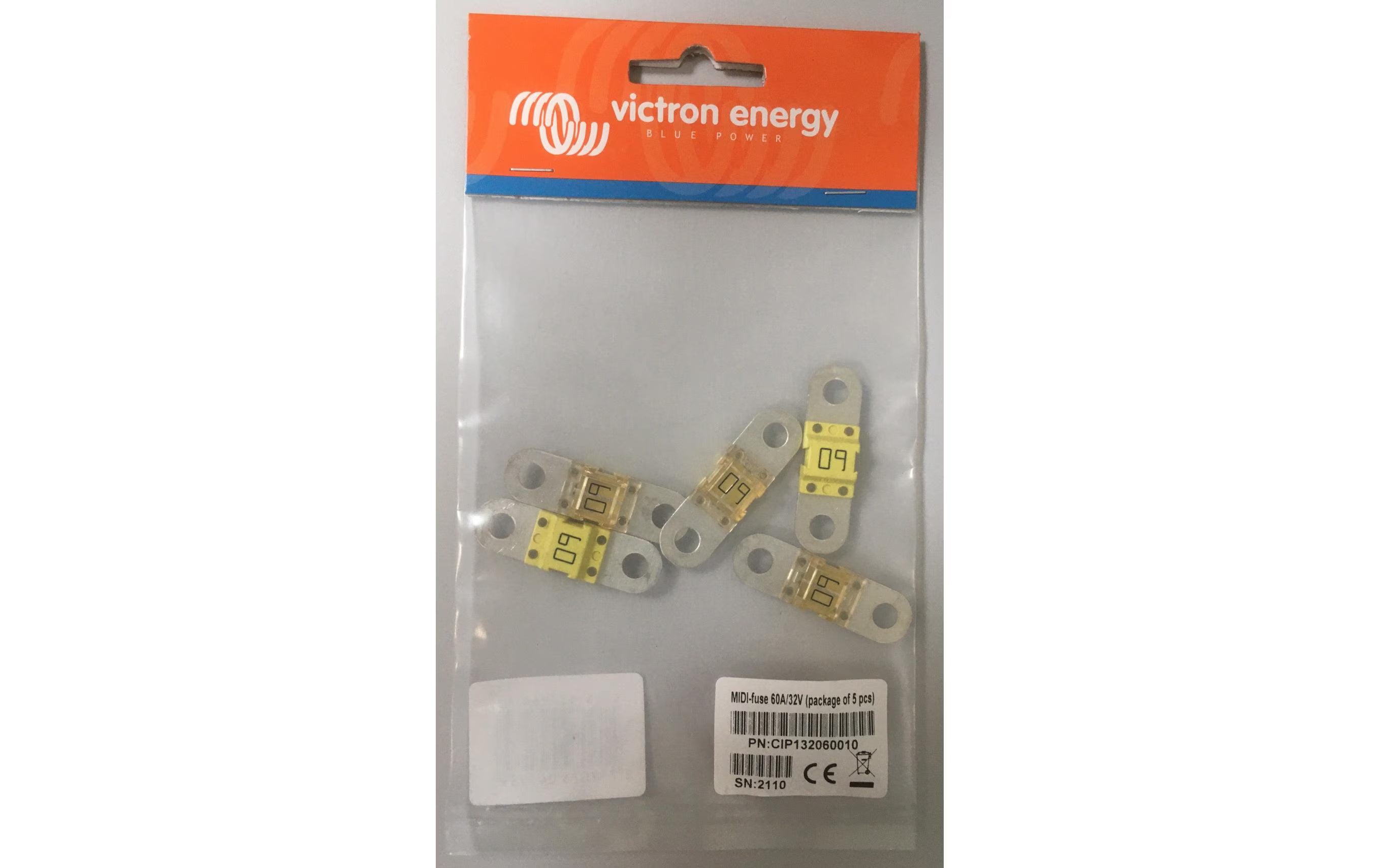Victron Energy 5er Pack MIDI Sicherung 80A