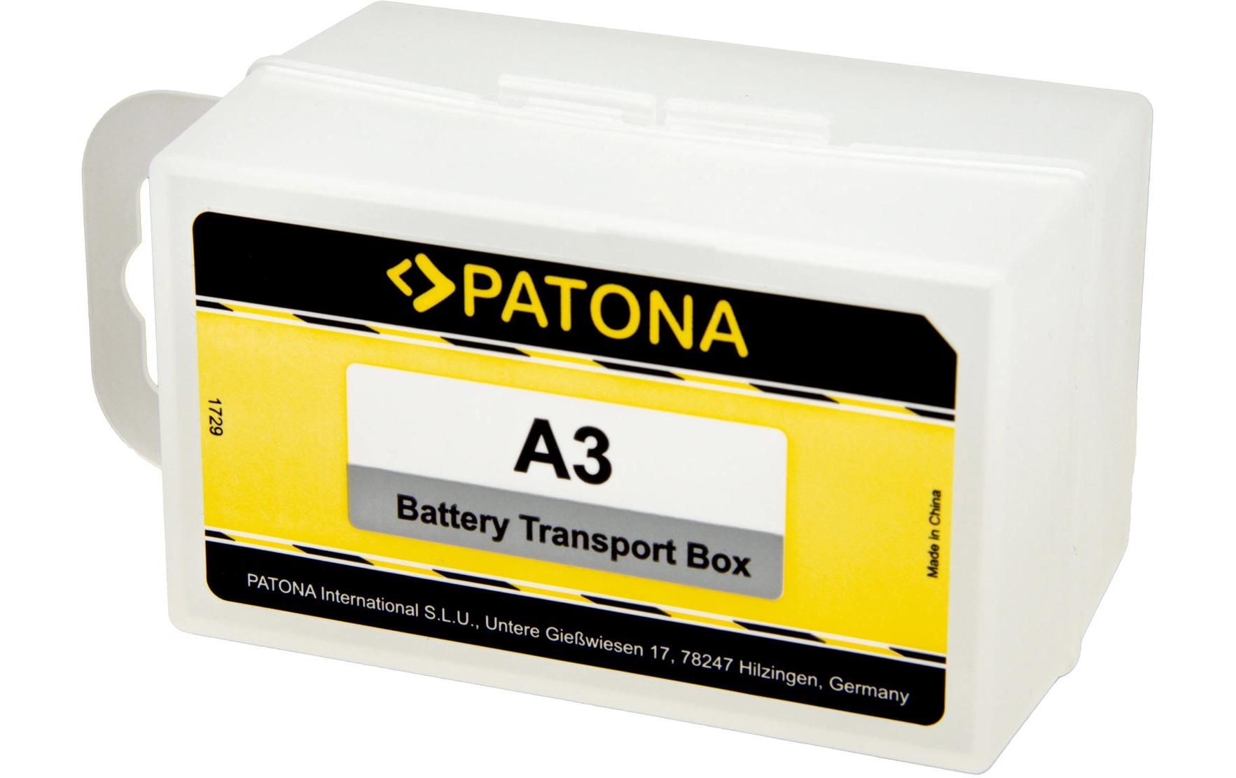 PATONA Akku-Aufbewahrungsbox