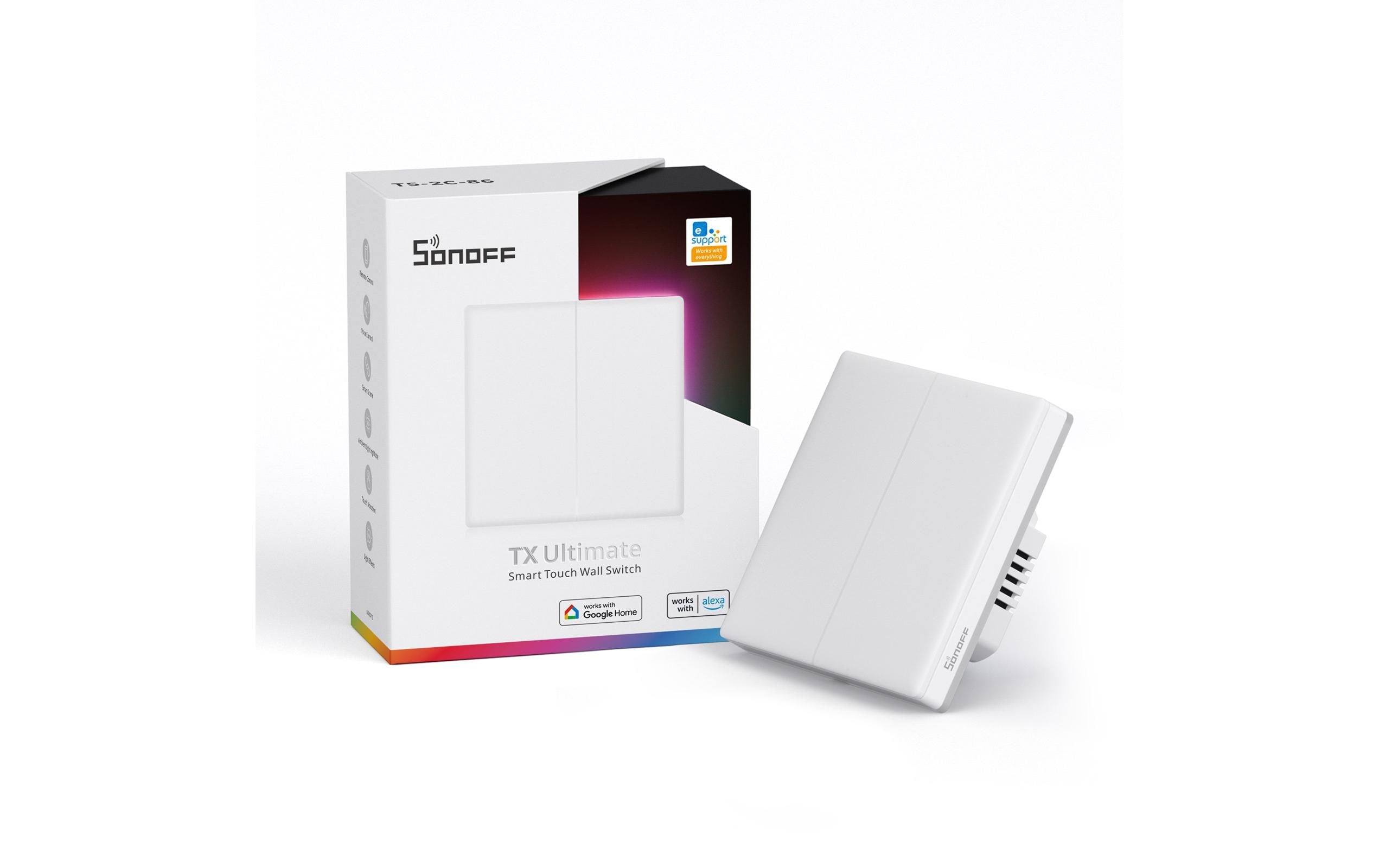 SONOFF WiFi-Lichtschalt 1-fach T5-2C-86