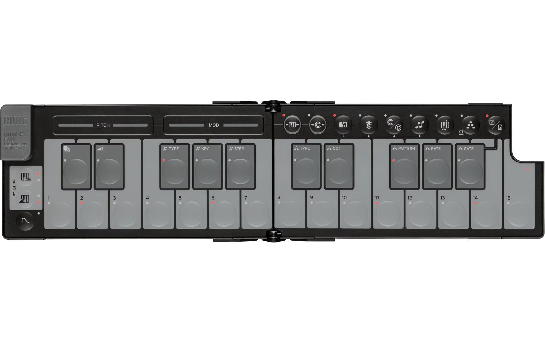 Korg nanoKEY Fold Black
