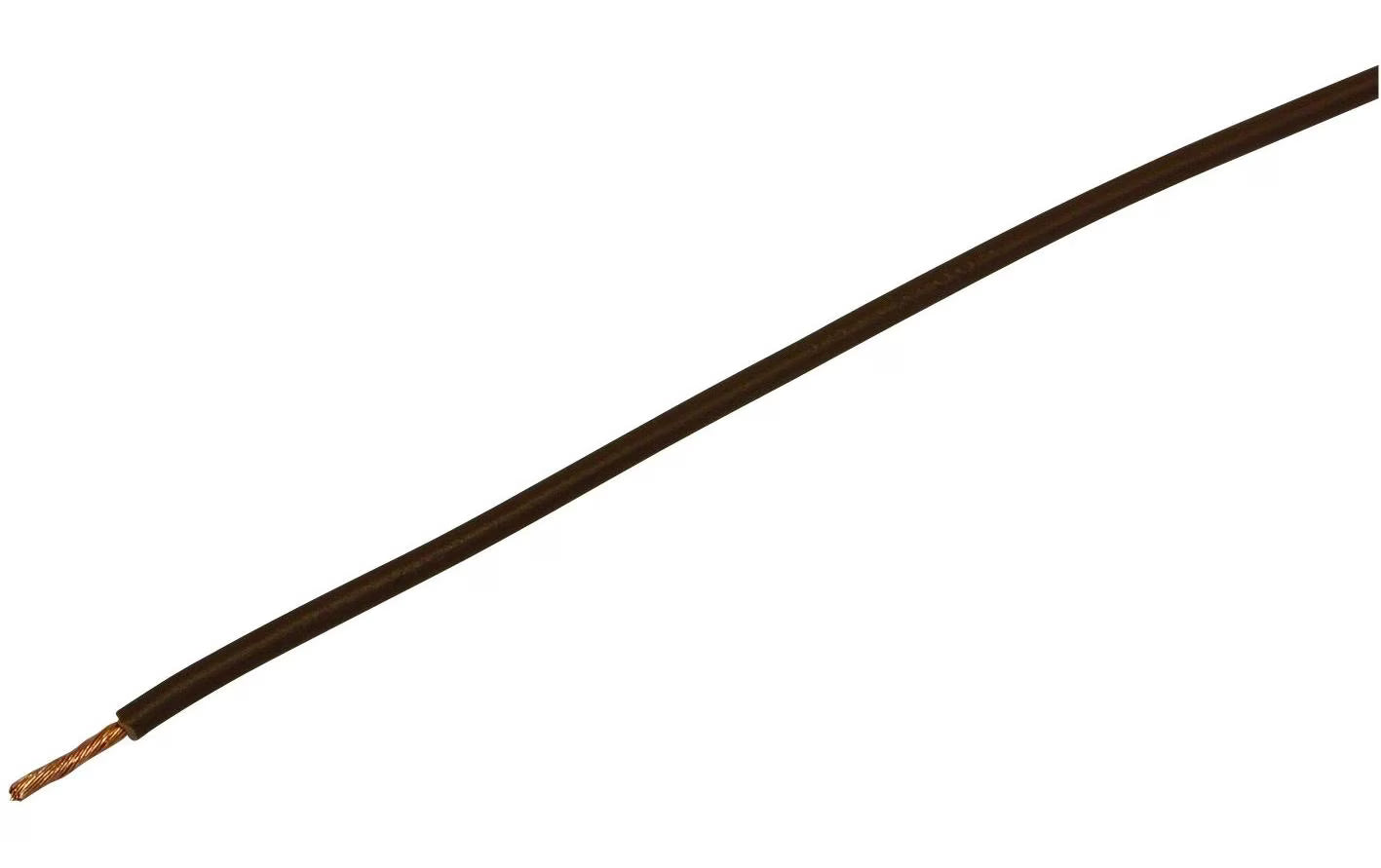 Steffen T-Litze 2.5mm2, braun, 100m