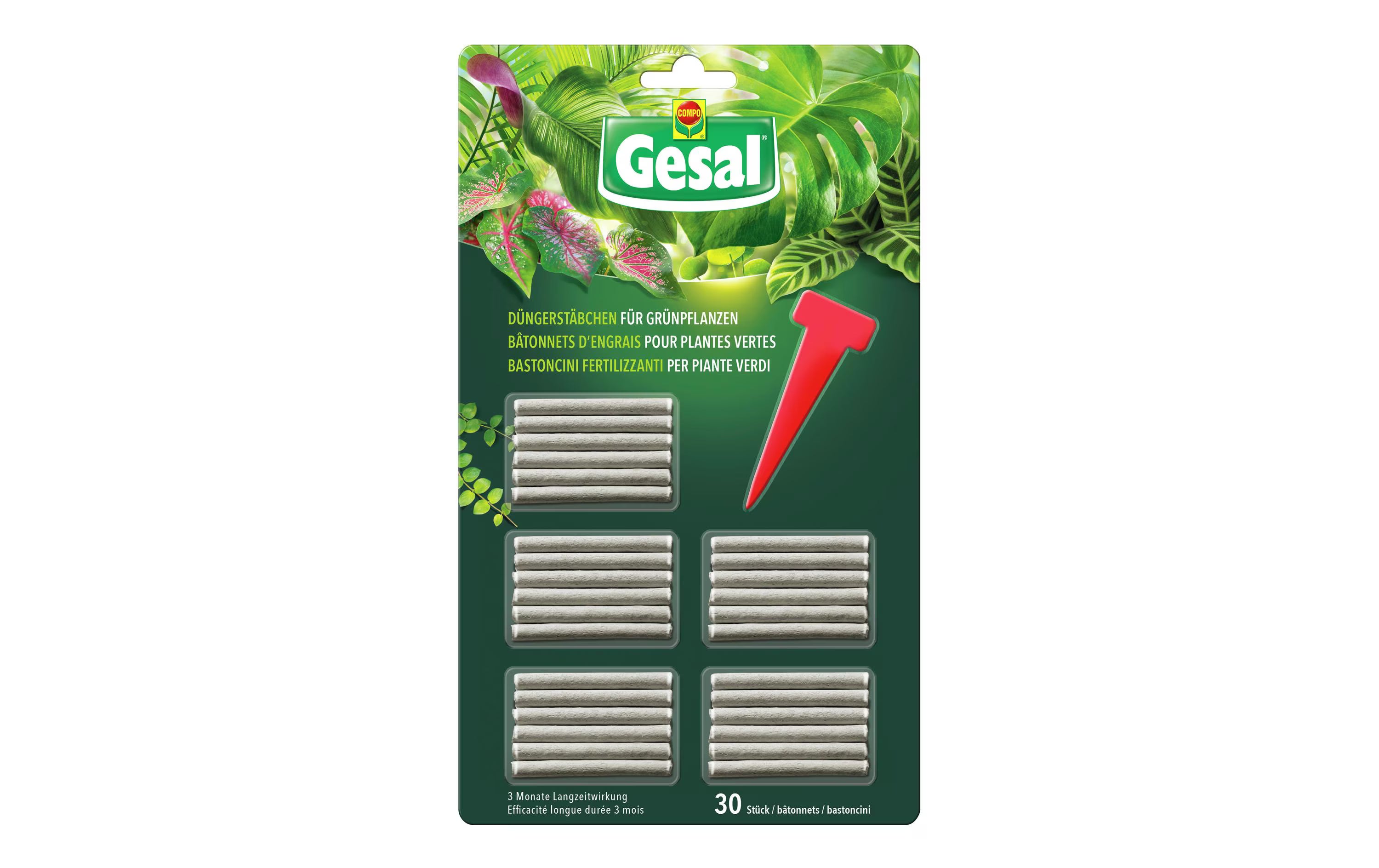 Gesal Düngerstäbchen für Grünpflanzen