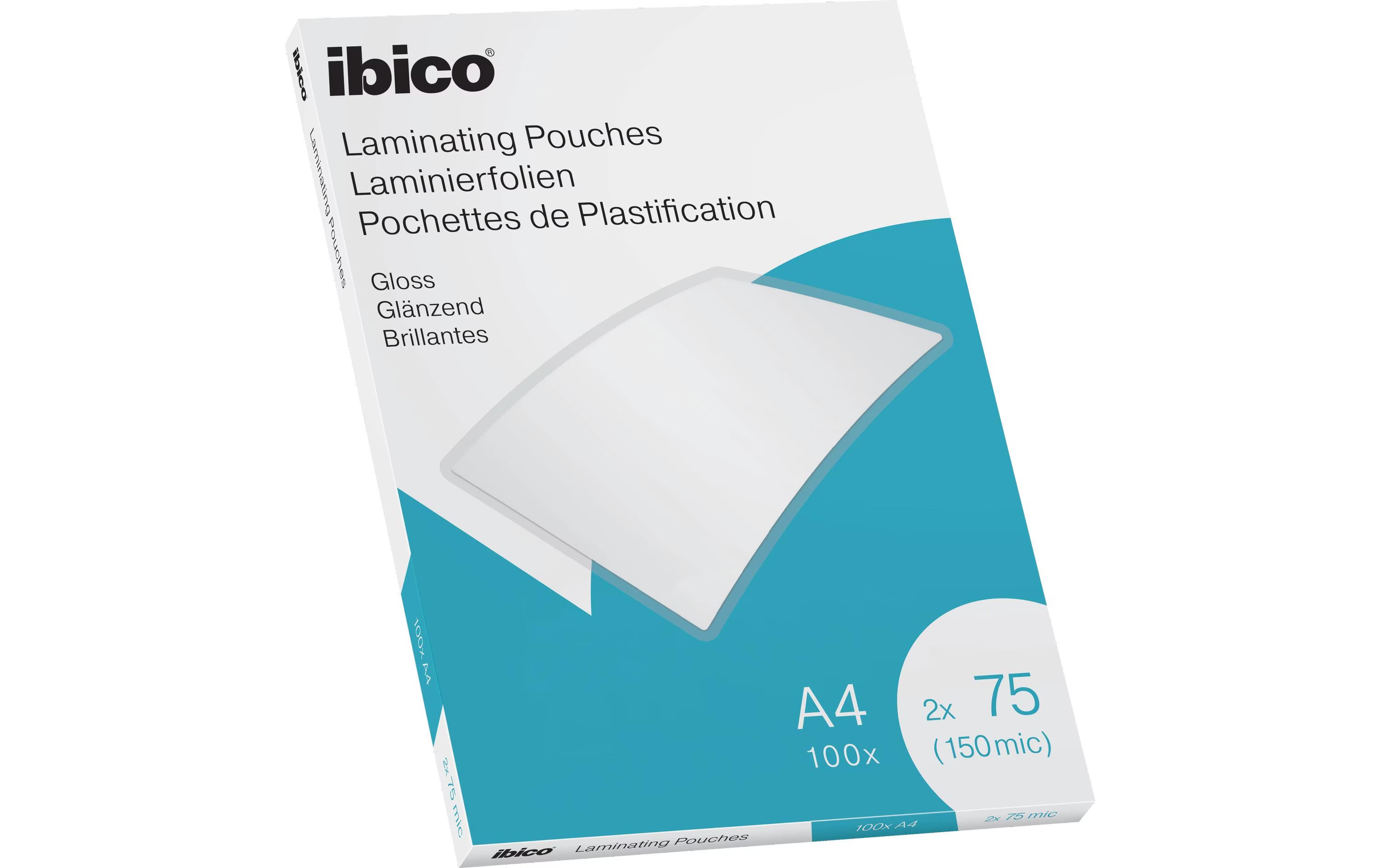 Ibico, Laminierfolie Premium A4 75 µm, glän