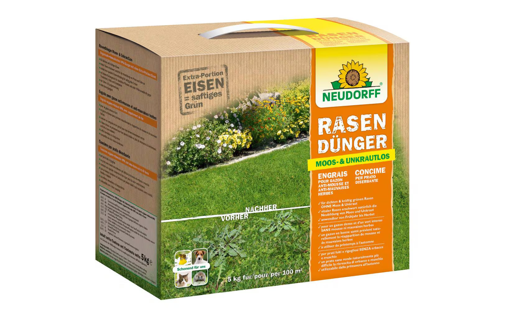 NEUDORFF RasenDünger Moos- & UnkrautLos
