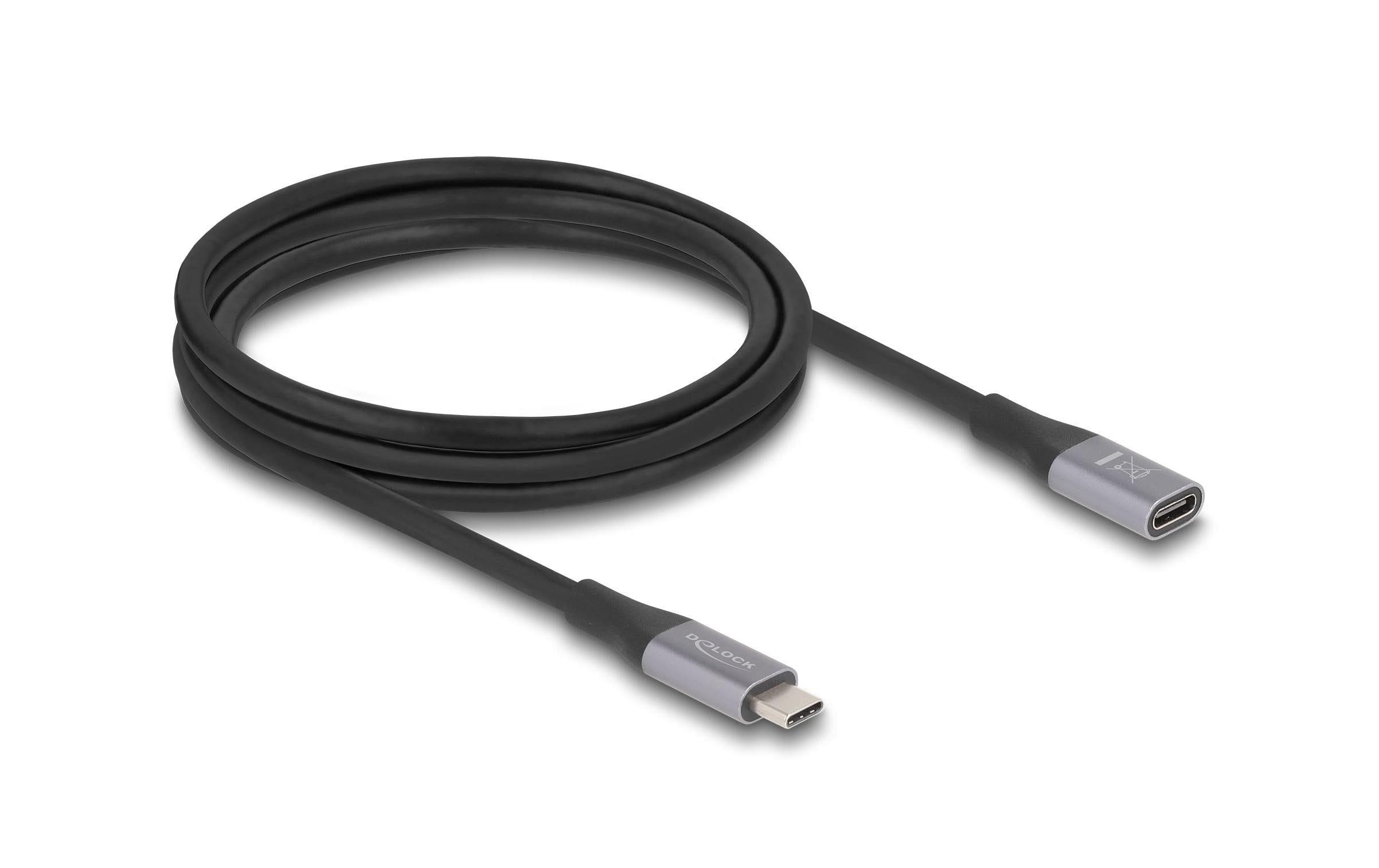 Delock, USB4-Kabel USB 40 Gbps USB C - USB