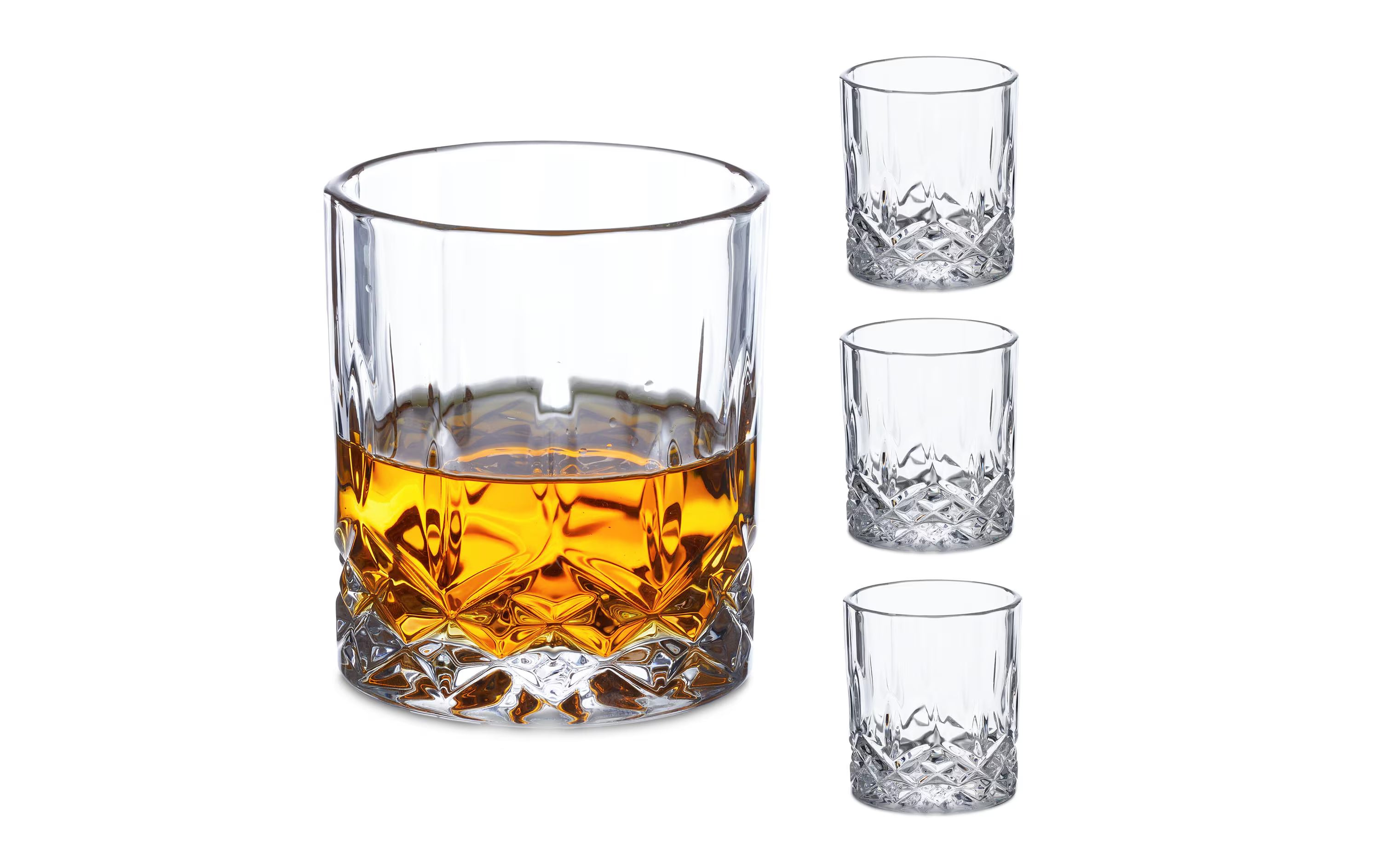 relaxdays Whiskeygläser-Set