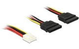 Floppy Stecker - SATA Stromadapter, 30cm
