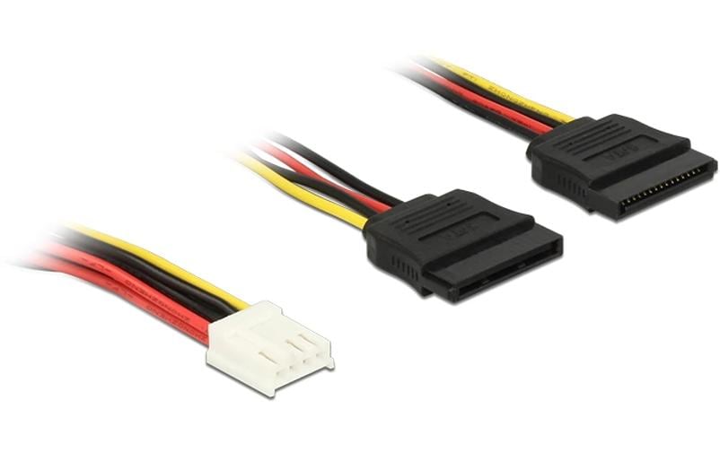 Floppy Stecker - SATA Stromadapter, 30cm