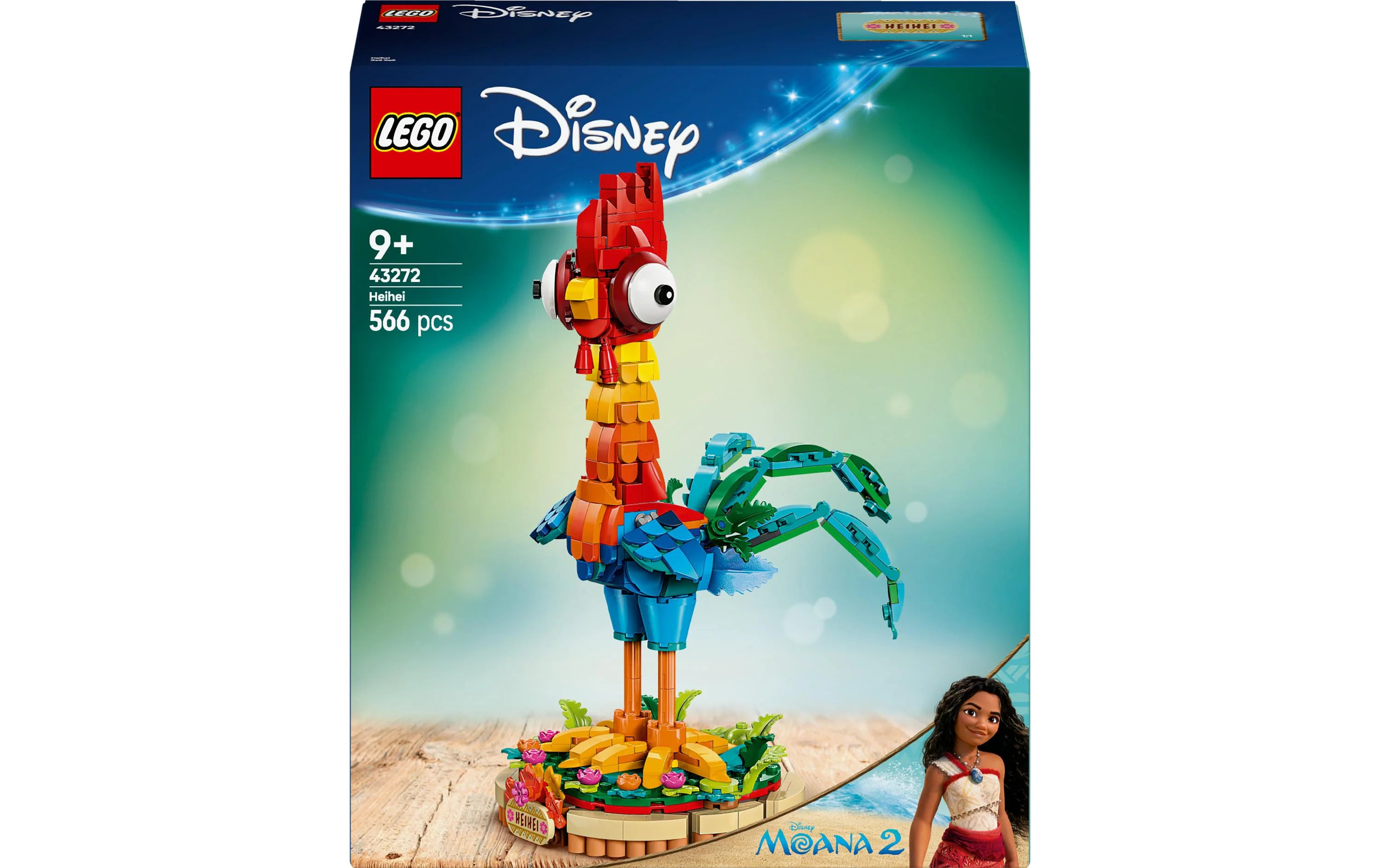 LEGO Heihei Figur zum Ausstellen
