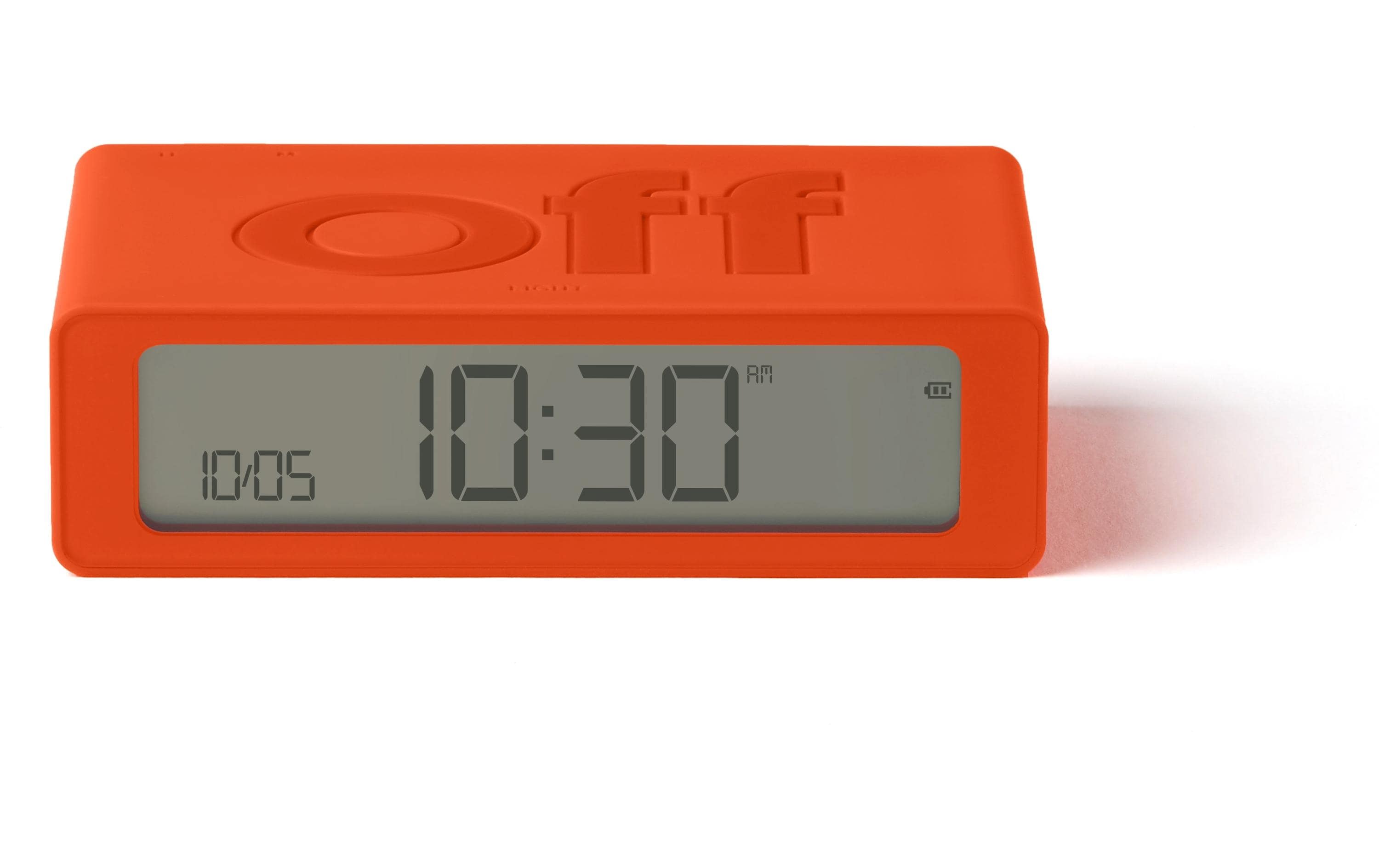 Lexon, Digitalwecker Flip Mini Orange