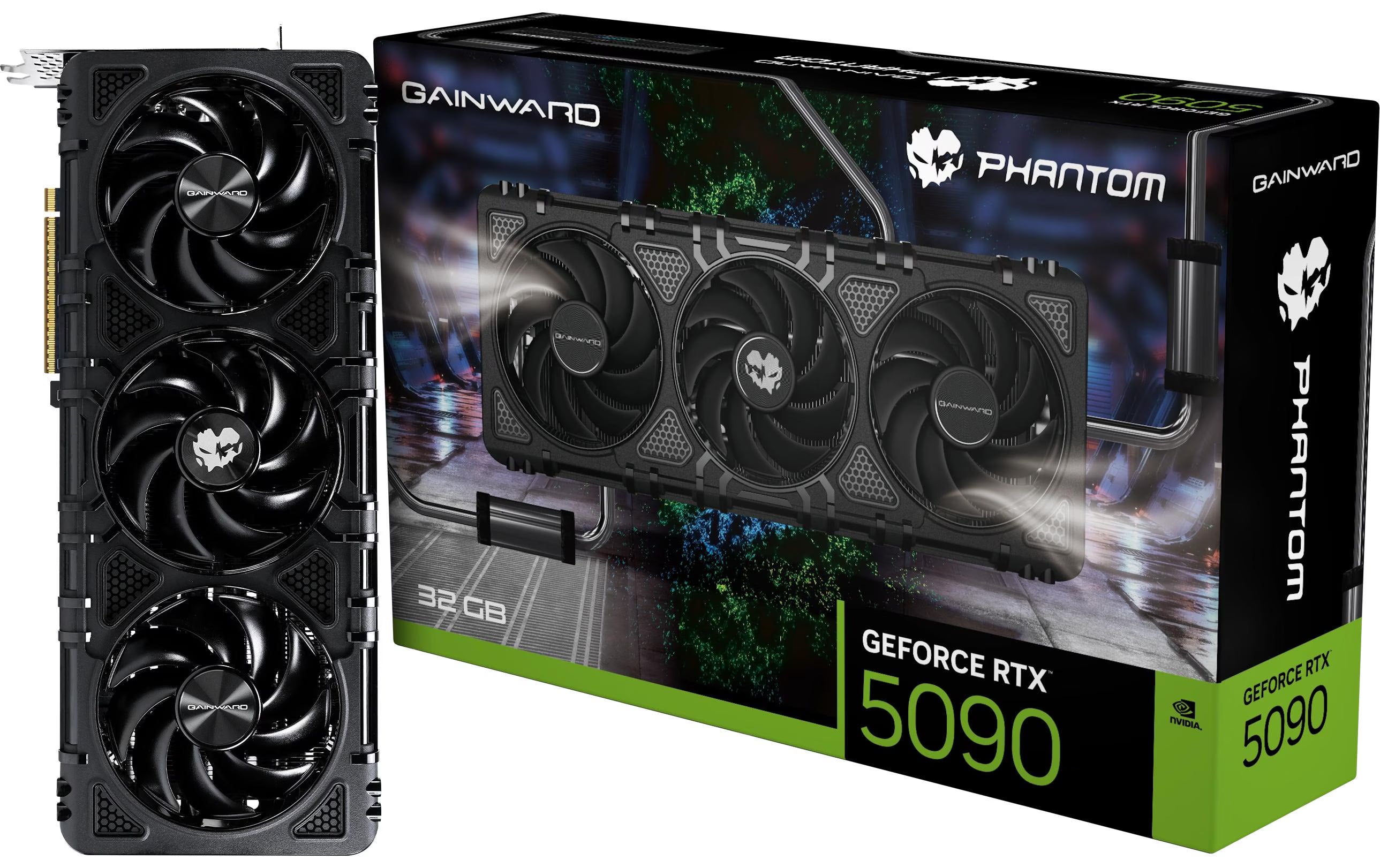 Gainward RTX5090 Phantom GS, 32GB GDDR7