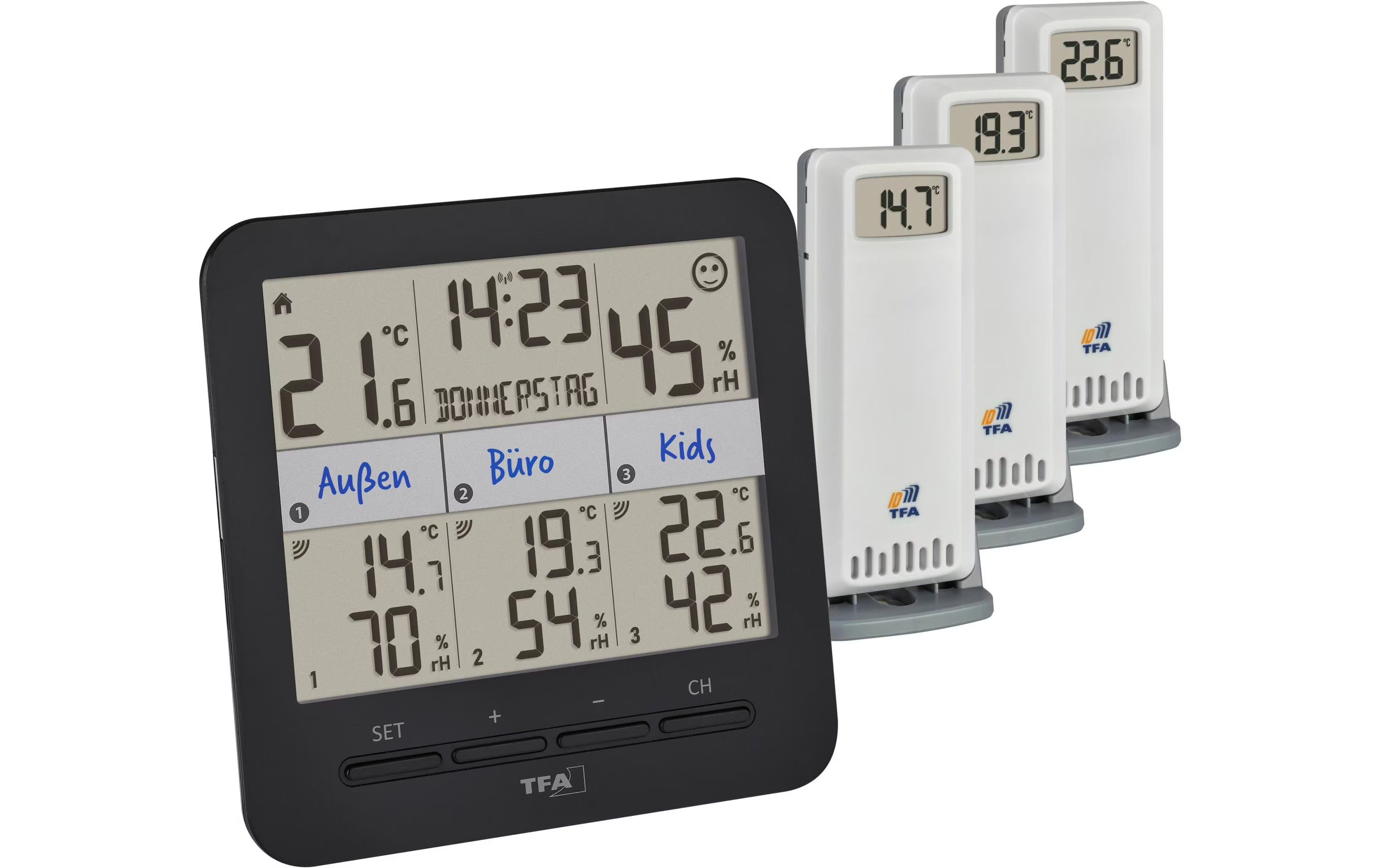 KLIMA@HOME 2 Funk-Thermo-Hygrometer