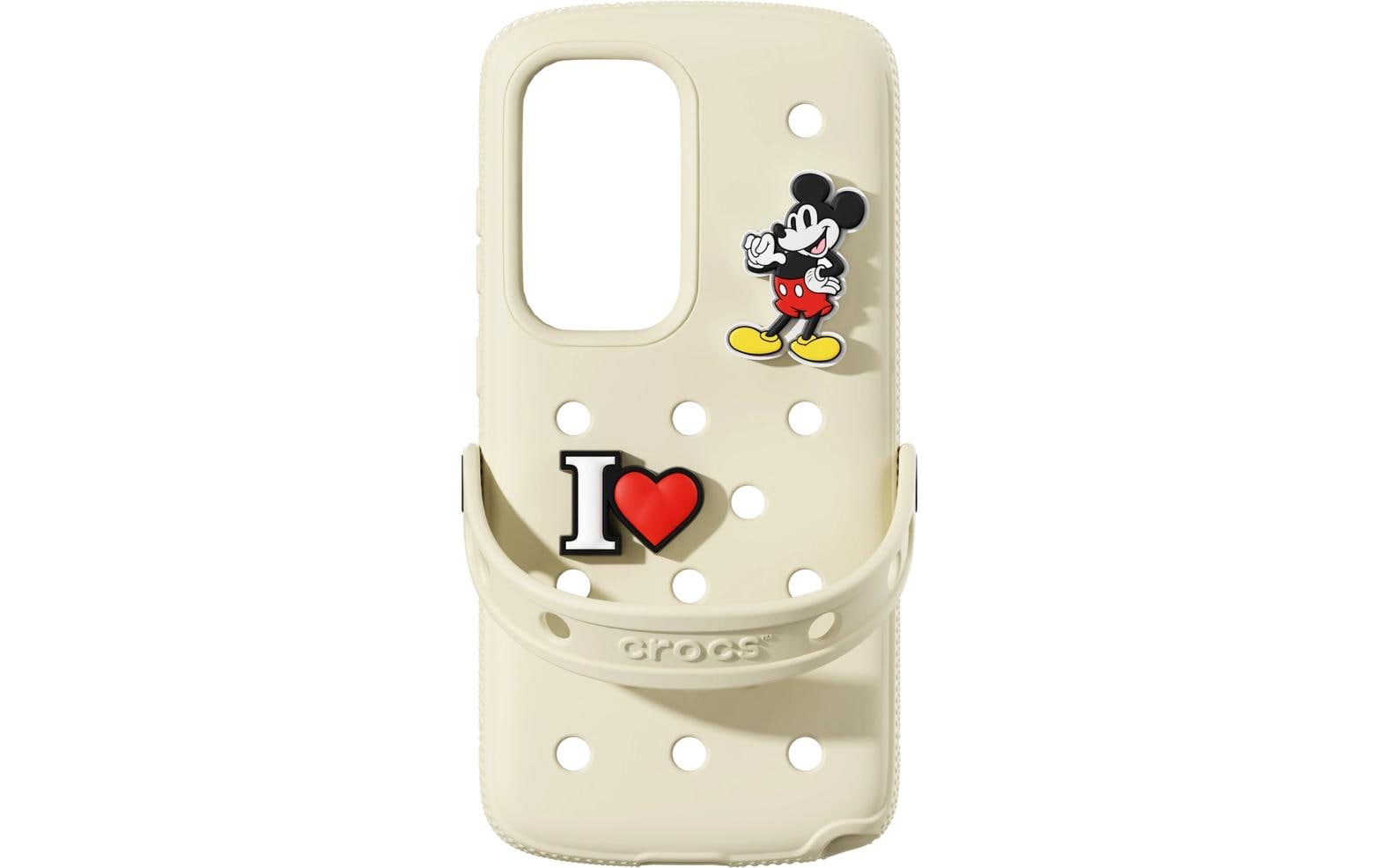 Samsung Crocs Case Beige