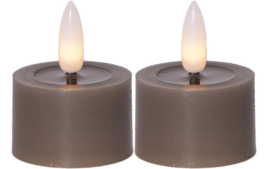 Star Trading LED Teelicht 2 Pack Flow