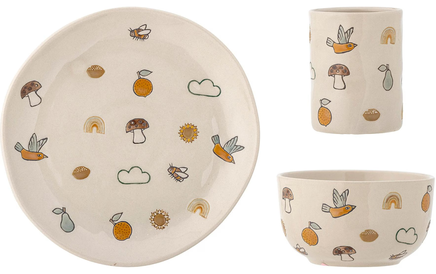 Bloomingville Geschirrset Agnes, 3er Set