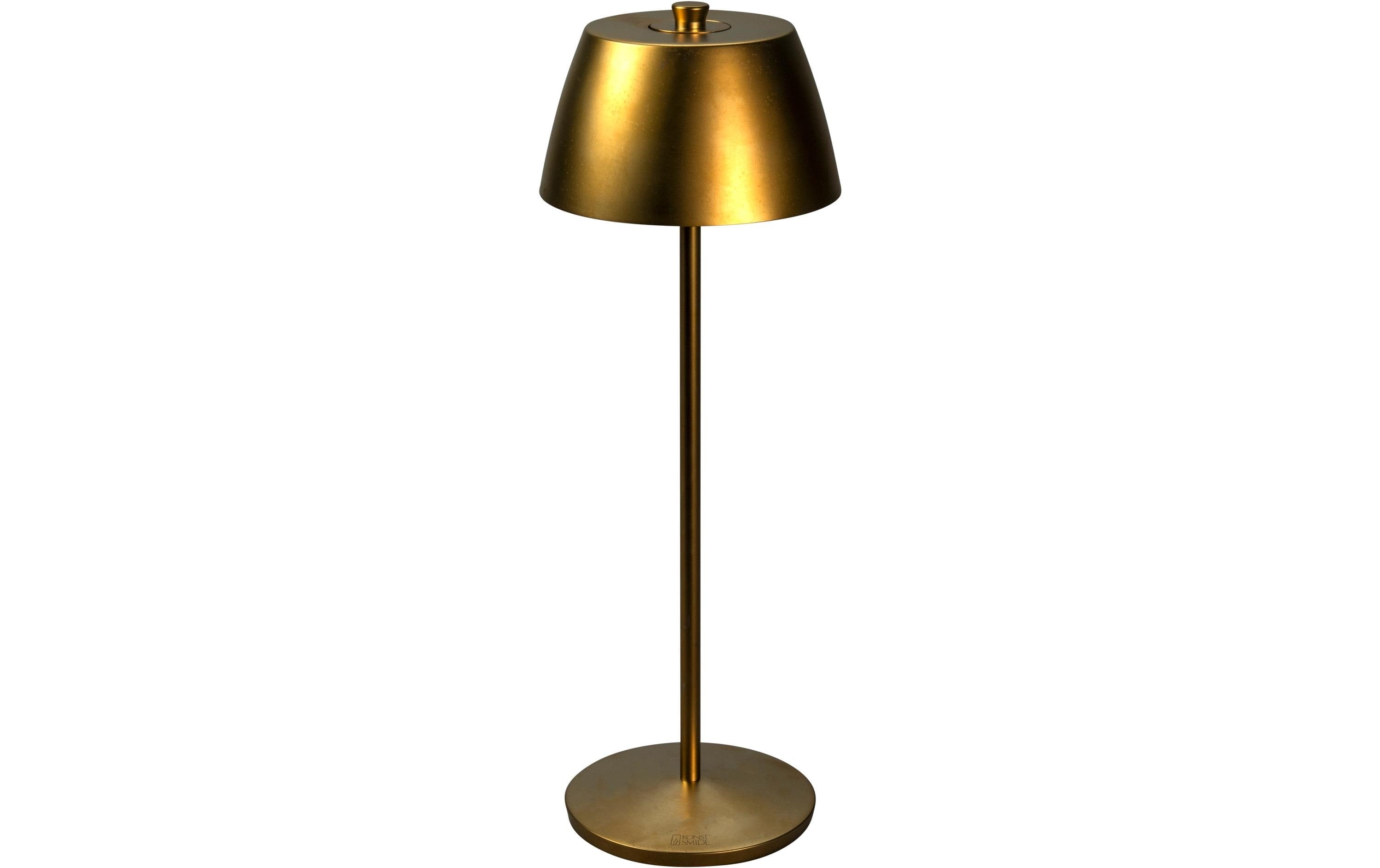 Konstsmide Éze USB-Tischleuchte Gold Matt