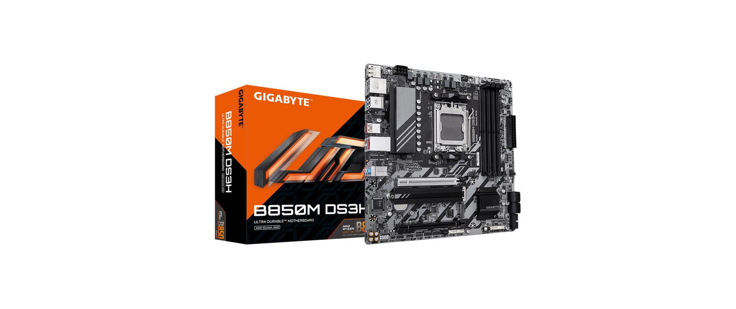 Gigabyte B850M DS3H, uATX