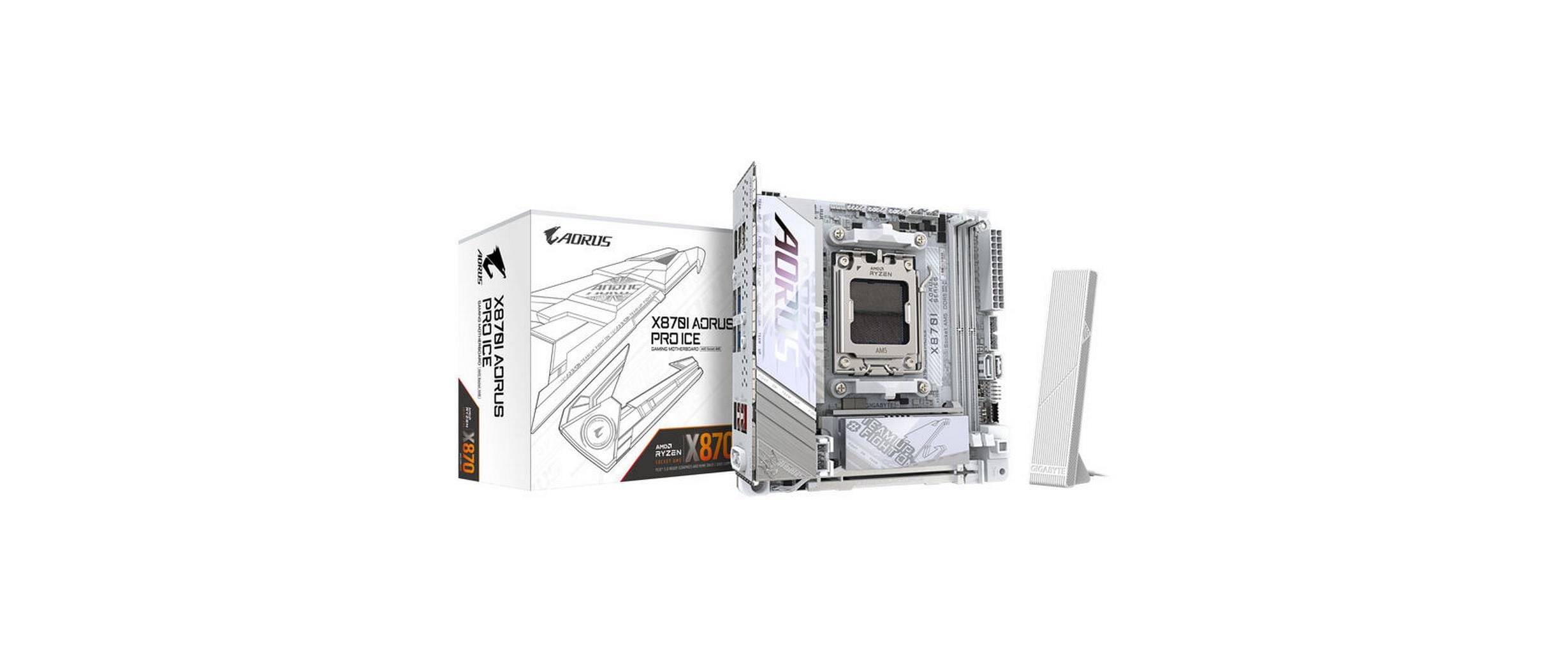 Gigabyte X870I AORUS PRO ICE, mini-ATX