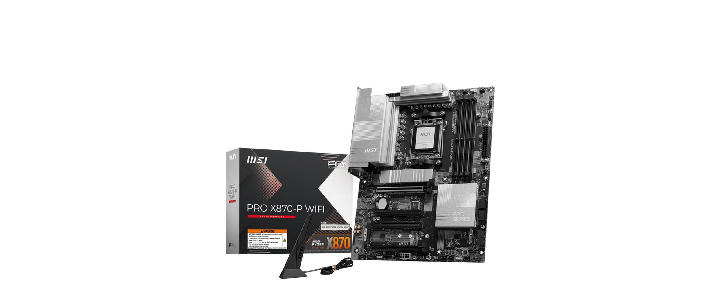 MSI PRO X870-P WIFI, AM5, ATX