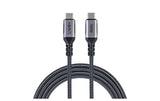 onit USB-Kabel C-C schwarz/grau 0.5m