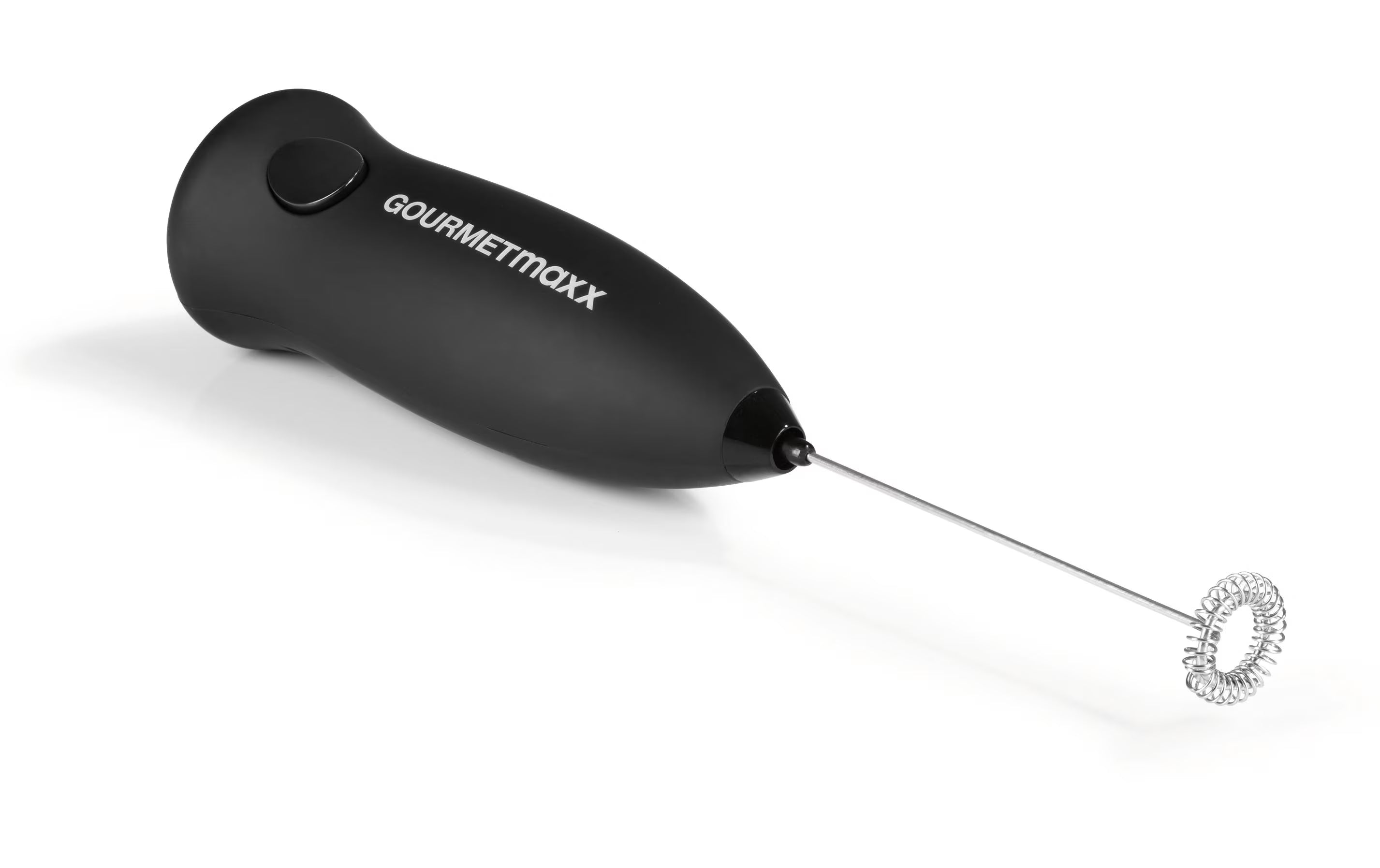 GOURMETmaxx Milchaufschäumer 3V schwarz