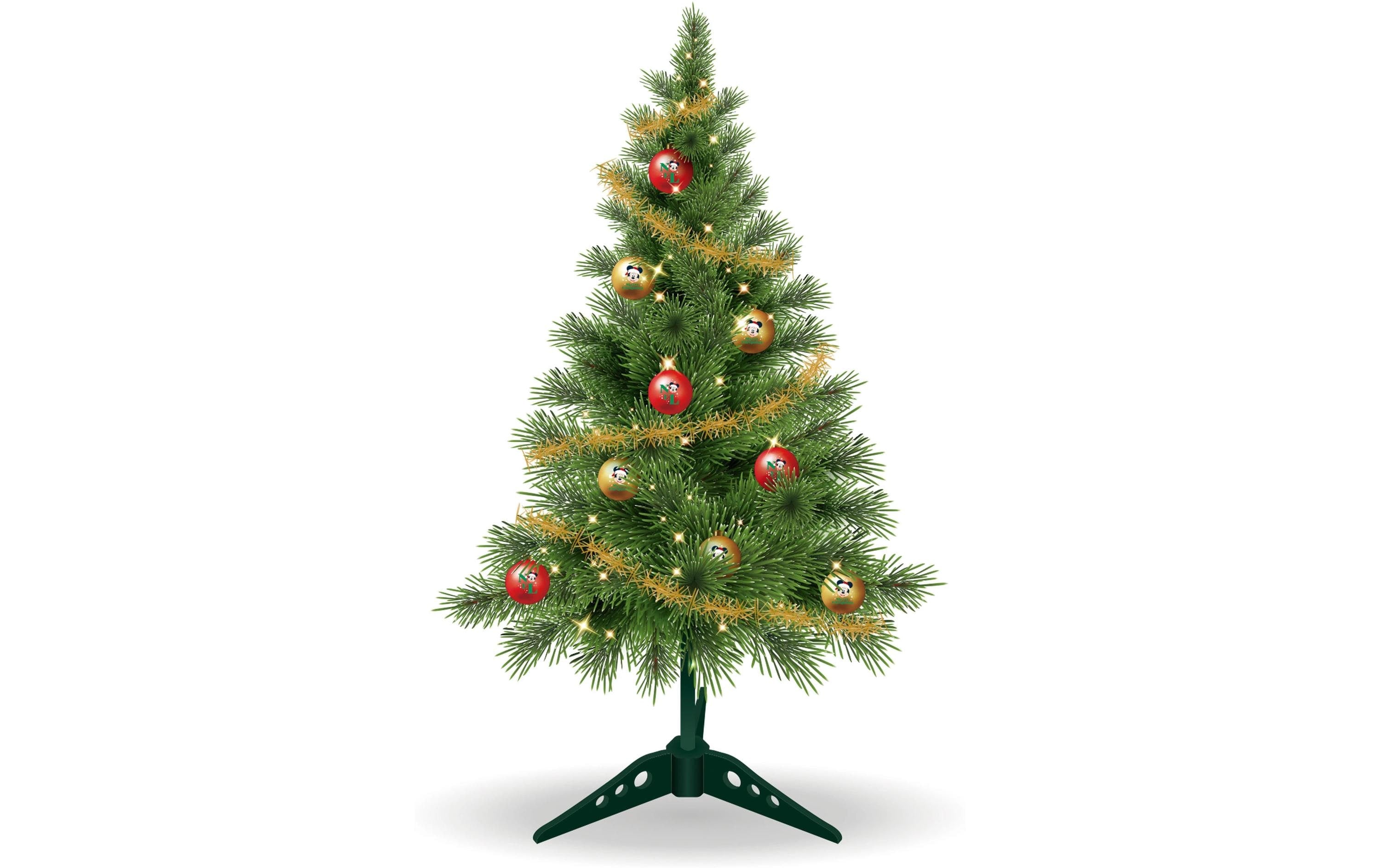 Arditex Weihnachtsbaum-Set Mickey,60cm